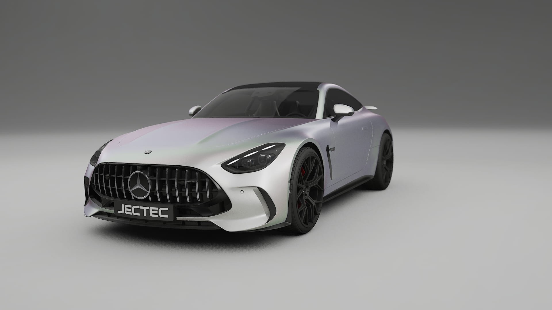 Mercedes AMG GT Coupe C192 TPU Lakbeschermingsfolie | NEBULA Kleurveranderende PPF – Volledig Voorgesneden Kit