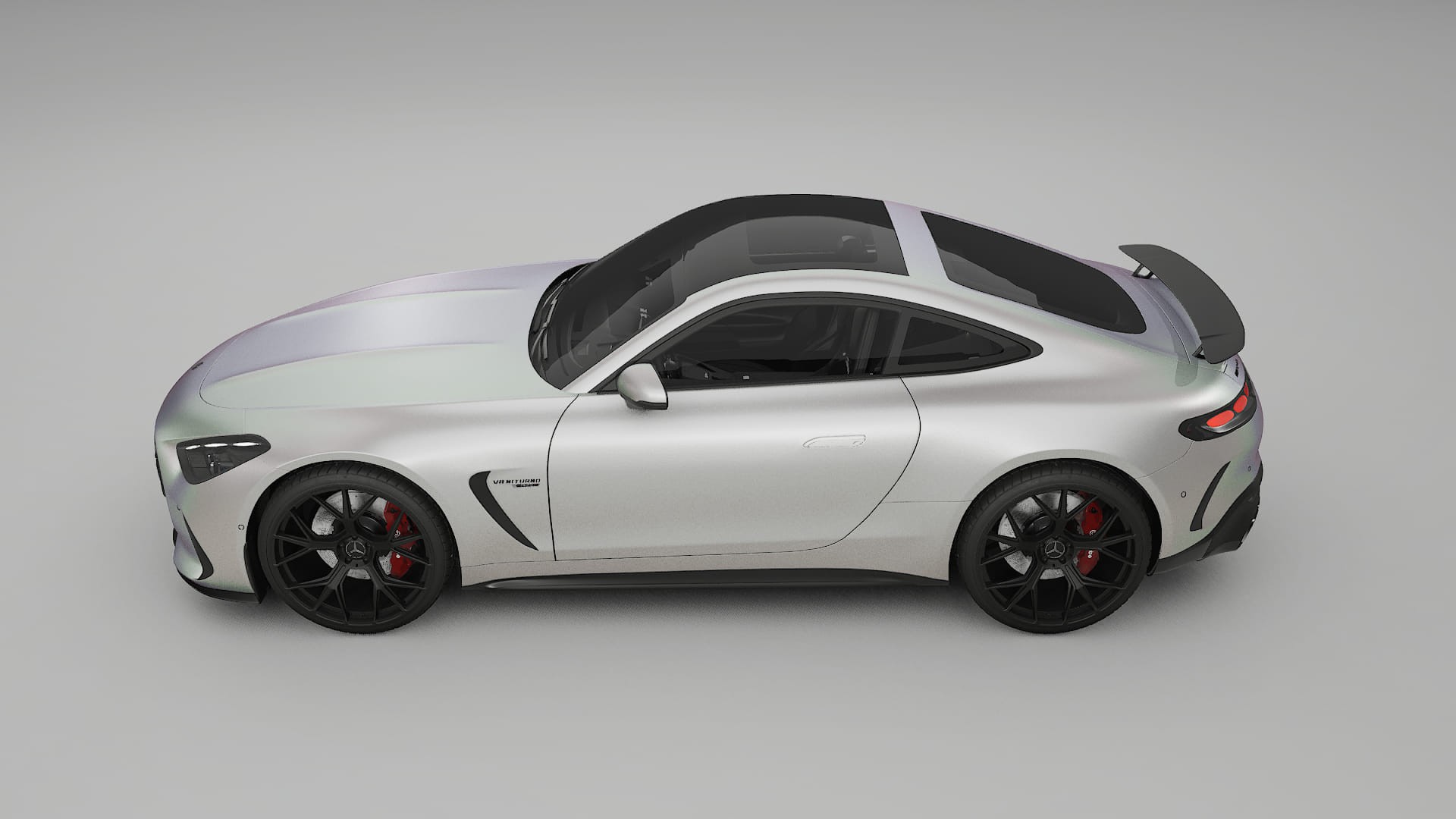 Mercedes AMG GT Coupe C192 TPU Lakbeschermingsfolie | NEBULA Kleurveranderende PPF – Volledig Voorgesneden Kit