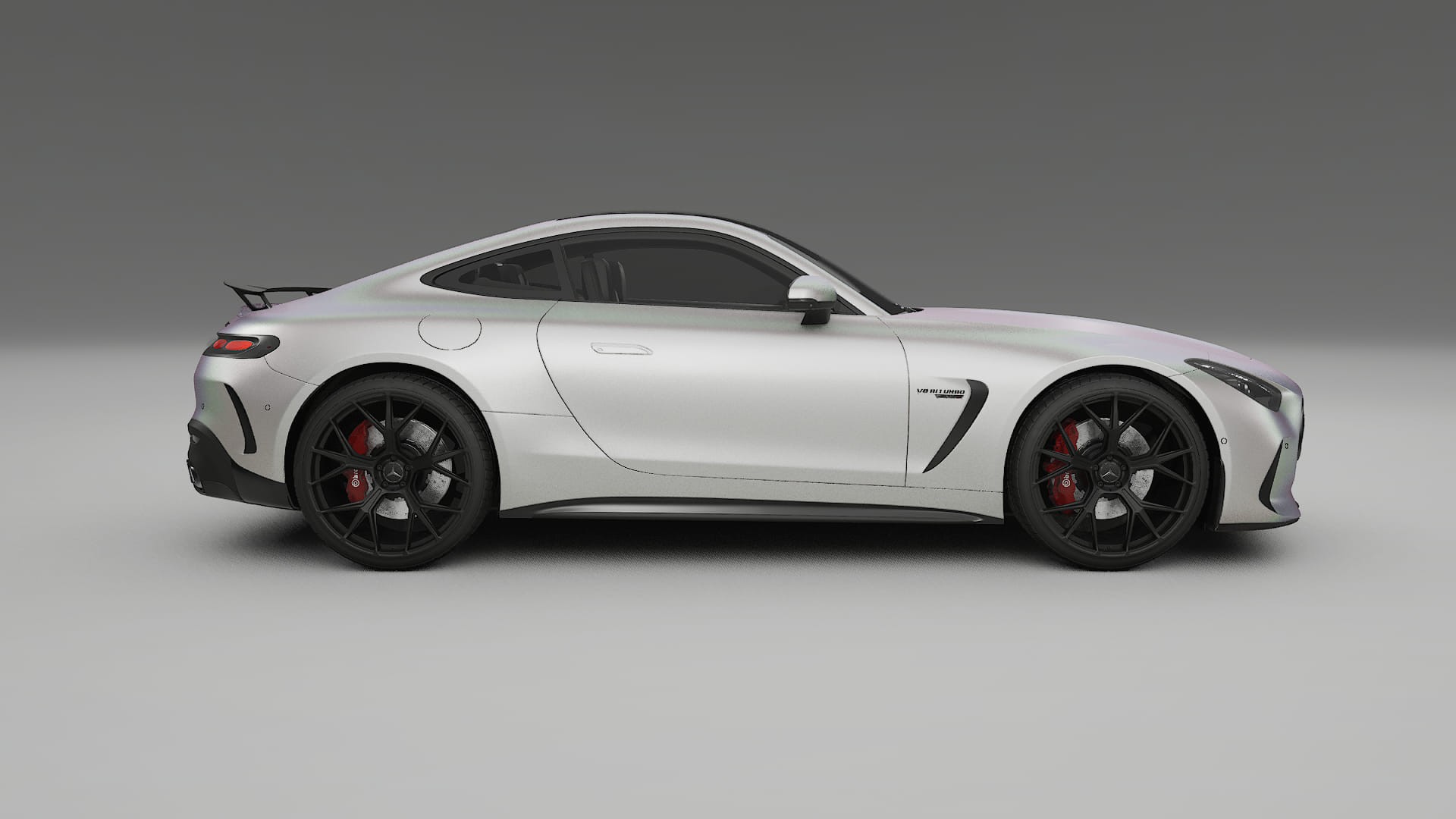 Mercedes AMG GT Coupe C192 TPU Lakbeschermingsfolie | NEBULA Kleurveranderende PPF – Volledig Voorgesneden Kit