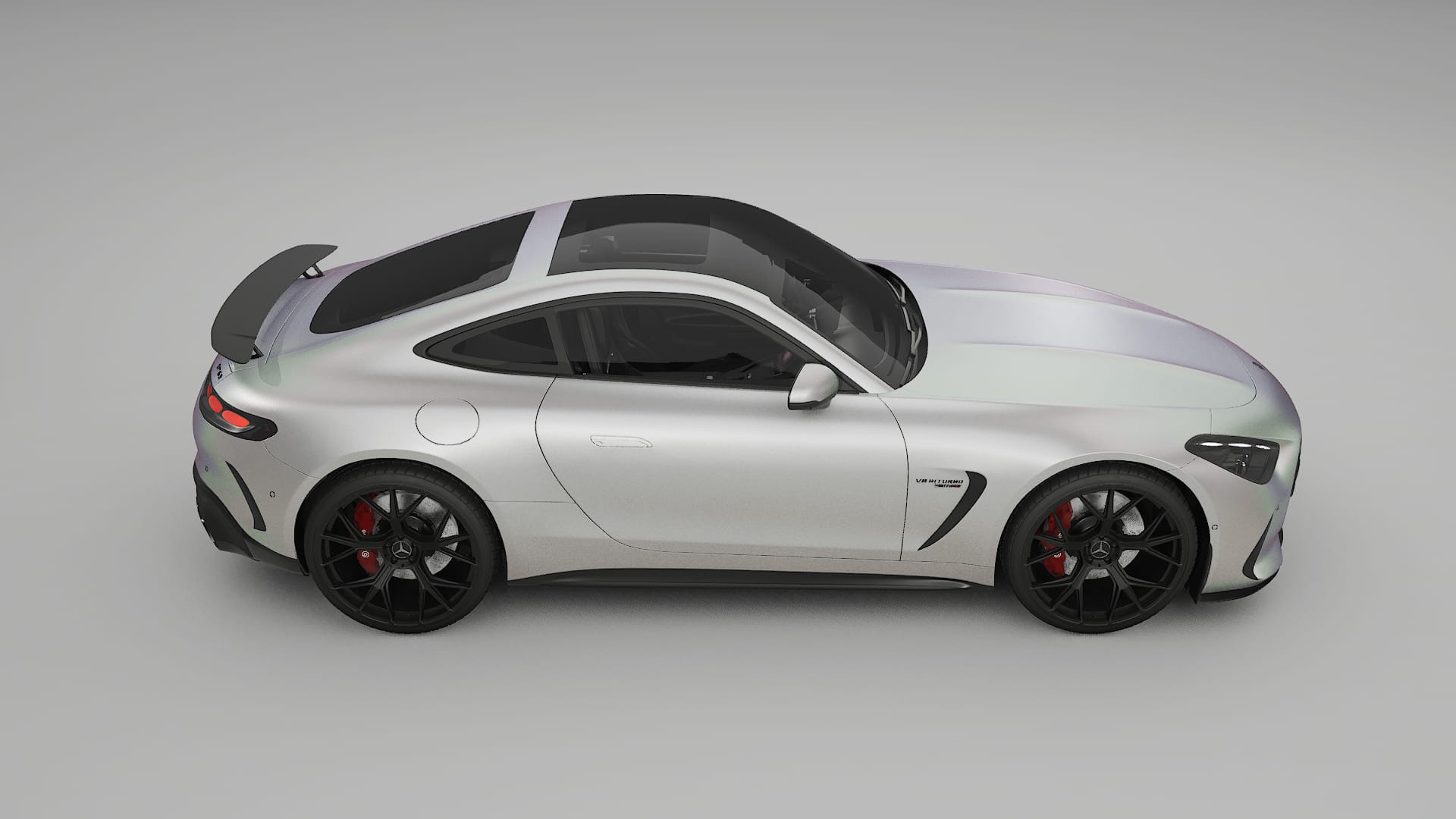 Mercedes AMG GT Coupe C192 TPU Lakbeschermingsfolie | NEBULA Kleurveranderende PPF – Volledig Voorgesneden Kit