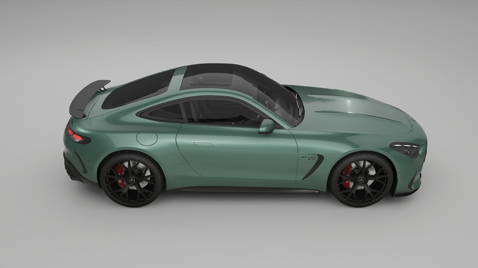 Mercedes AMG GT Coupe C192 TPU Lakbeschermingsfolie | EVERGREEN Kleurveranderende PPF – Volledig Voorgesneden Kit