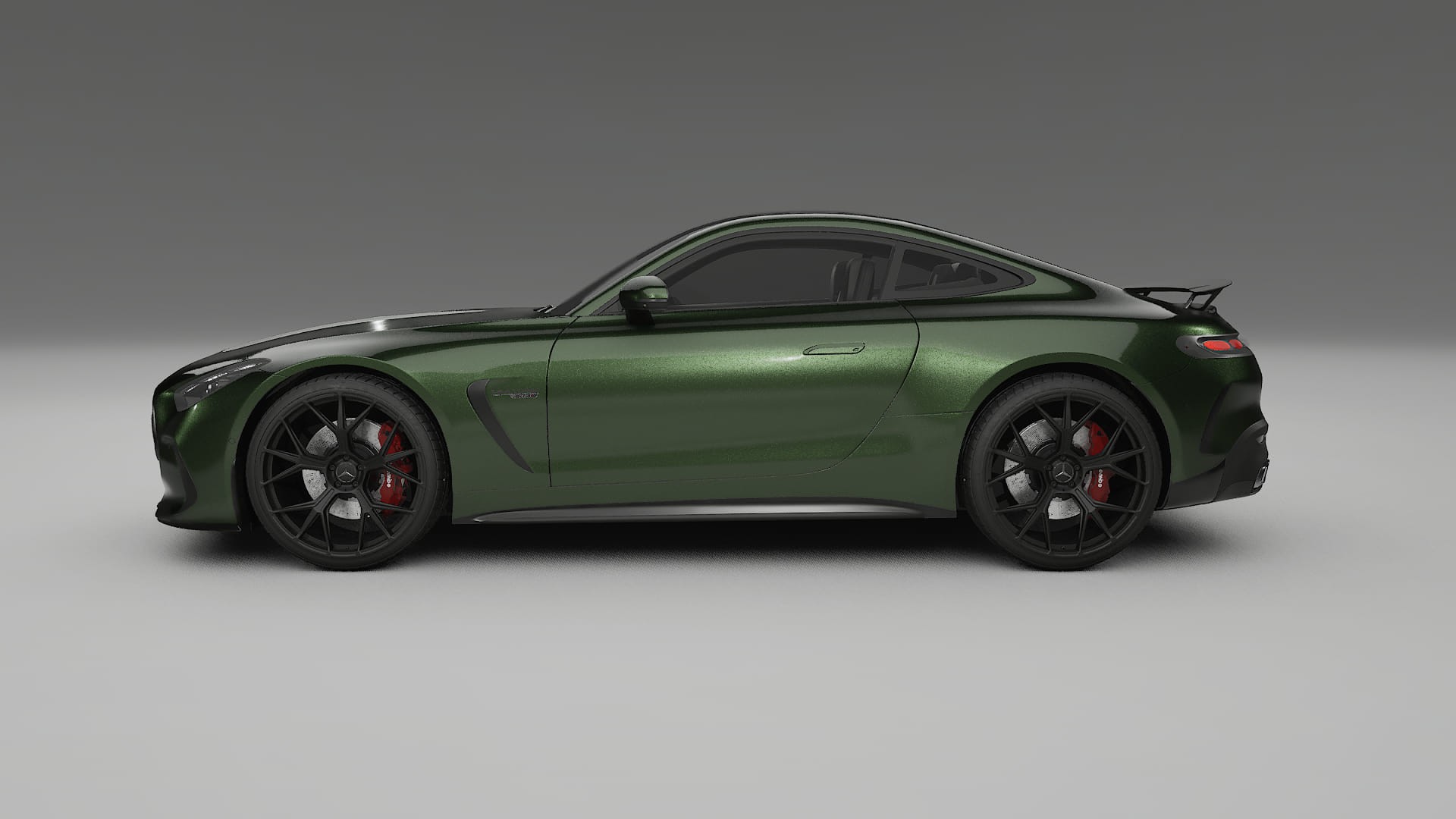 Mercedes AMG GT Coupe C192 TPU Lakbeschermingsfolie | LAGOON Kleurveranderende PPF – Volledig Voorgesneden Kit