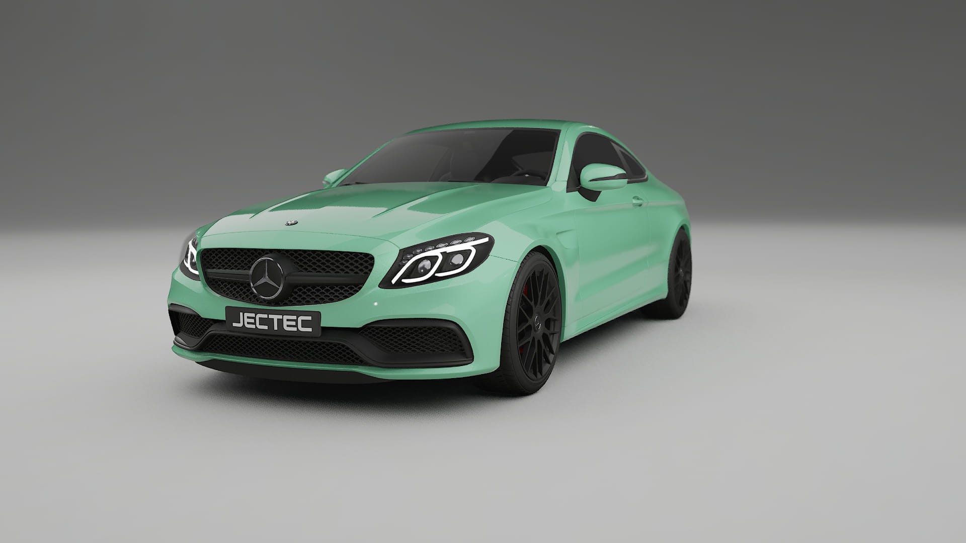 Mercedes C63 AMG W205 Coupe TPU Lakbeschermingsfolie | DUSTY Kleurveranderende PPF – Volledig Voorgesneden Kit