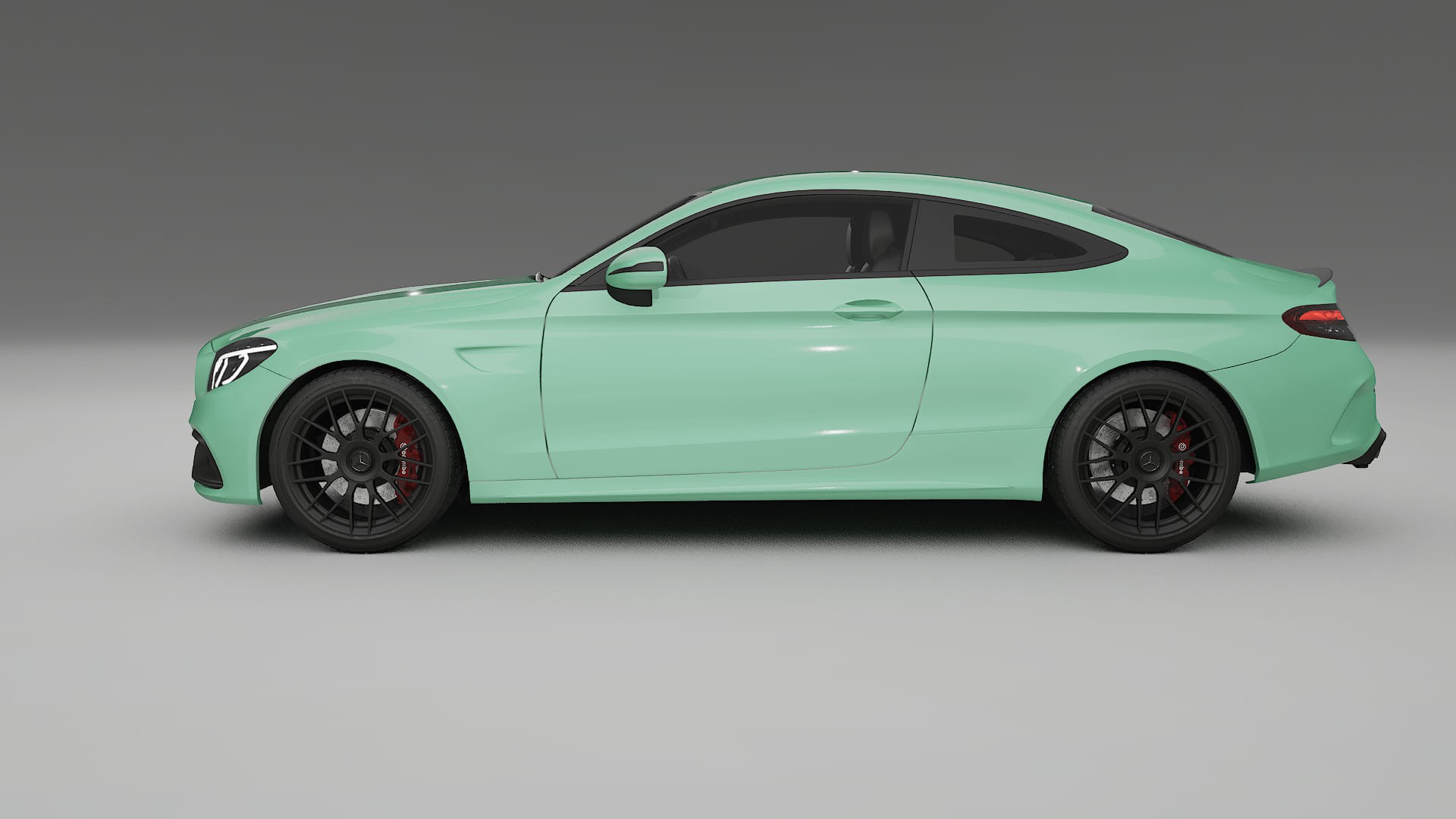 Mercedes C63 AMG W205 Coupe TPU Lakbeschermingsfolie | DUSTY Kleurveranderende PPF – Volledig Voorgesneden Kit