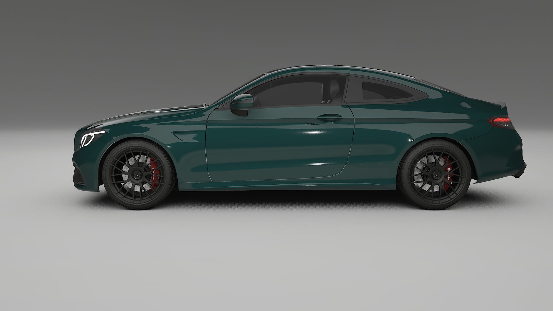 Mercedes C63 AMG W205 Coupe TPU Lakbeschermingsfolie | INFERNO Kleurveranderende PPF – Volledig Voorgesneden Kit