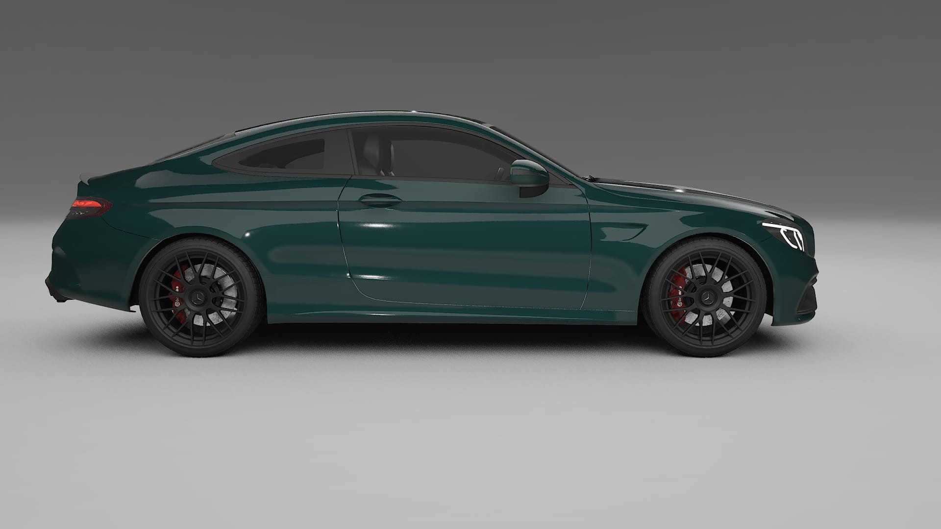 Mercedes C63 AMG W205 Coupe TPU Lakbeschermingsfolie | INFERNO Kleurveranderende PPF – Volledig Voorgesneden Kit