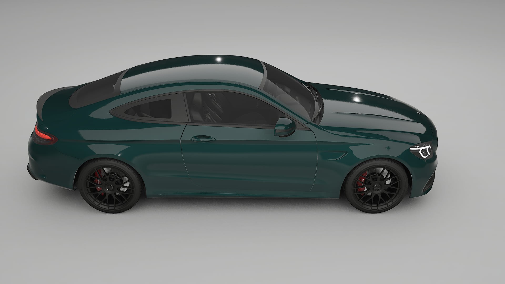 Mercedes C63 AMG W205 Coupe TPU Lakbeschermingsfolie | INFERNO Kleurveranderende PPF – Volledig Voorgesneden Kit