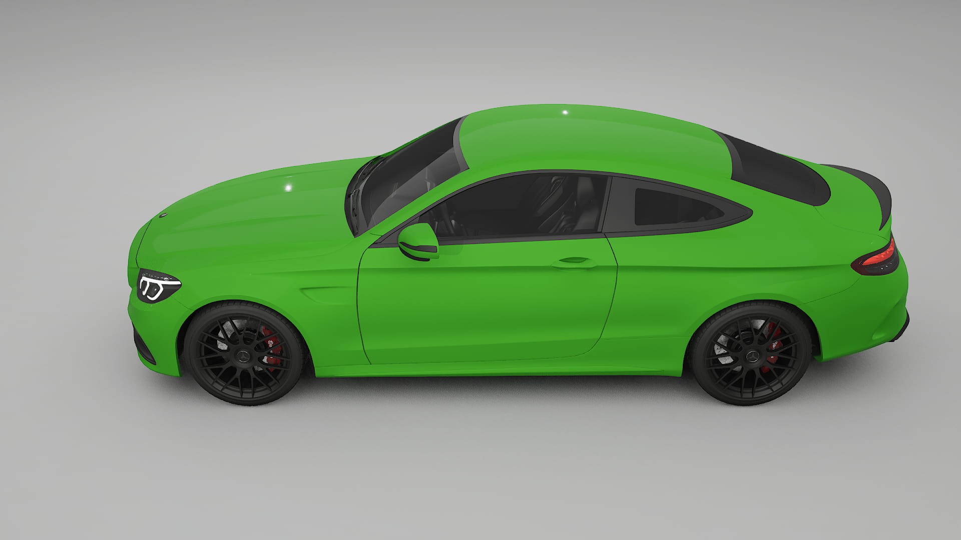 Mercedes C63 AMG W205 Coupe TPU Lakbeschermingsfolie | VENOM Kleurveranderende PPF – Volledig Voorgesneden Kit