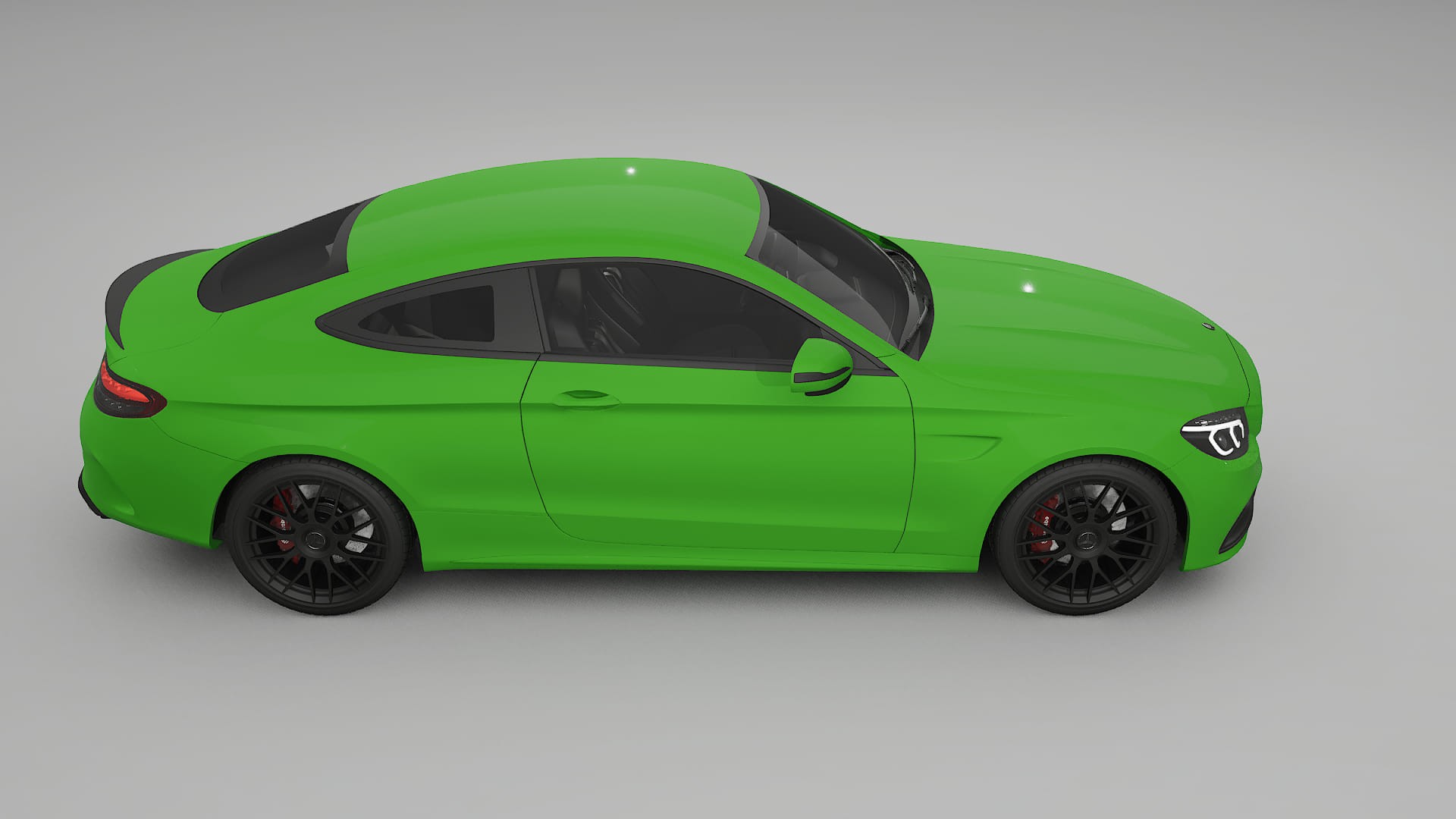 Mercedes C63 AMG W205 Coupe TPU Lakbeschermingsfolie | VENOM Kleurveranderende PPF – Volledig Voorgesneden Kit