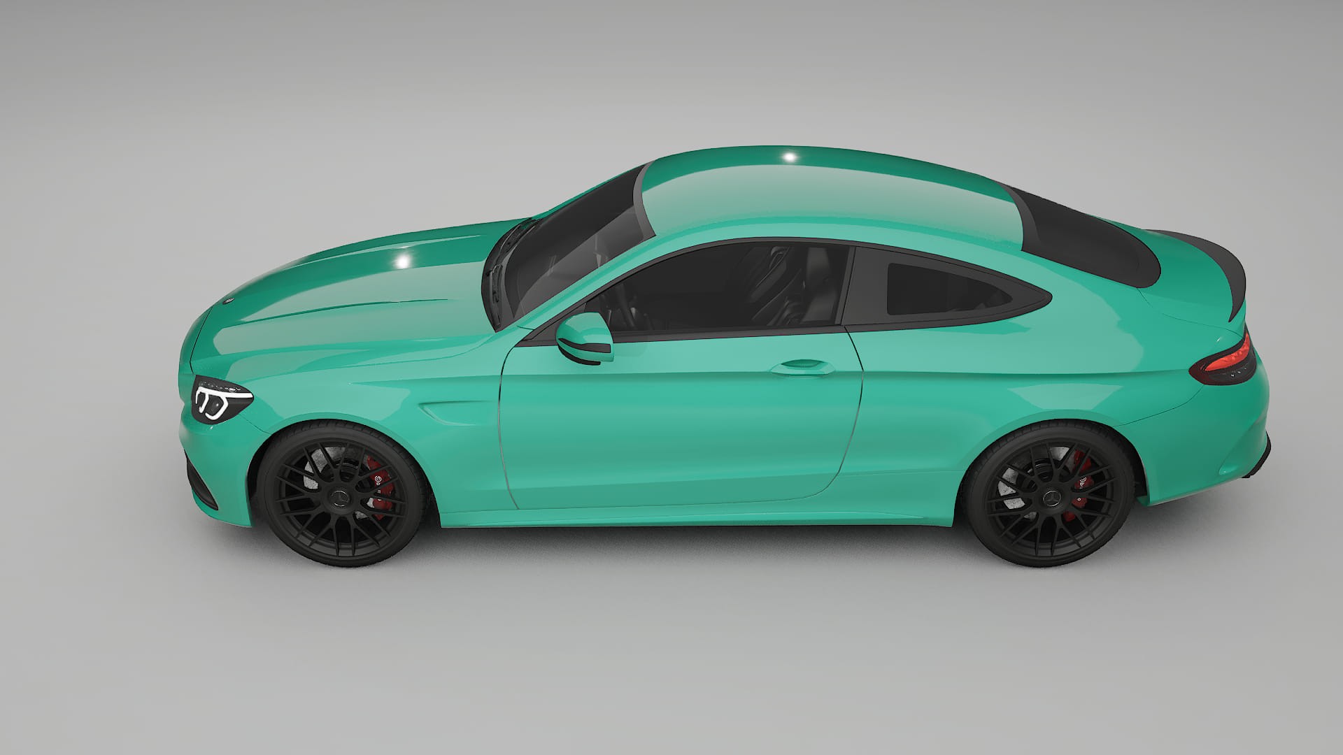 Mercedes C63 AMG W205 Coupe TPU Lakbeschermingsfolie | JEWEL Kleurveranderende PPF – Volledig Voorgesneden Kit