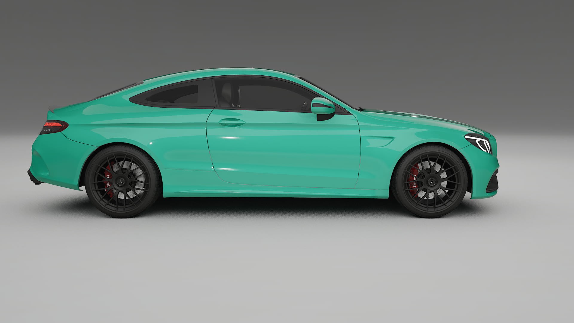Mercedes C63 AMG W205 Coupe TPU Lakbeschermingsfolie | JEWEL Kleurveranderende PPF – Volledig Voorgesneden Kit