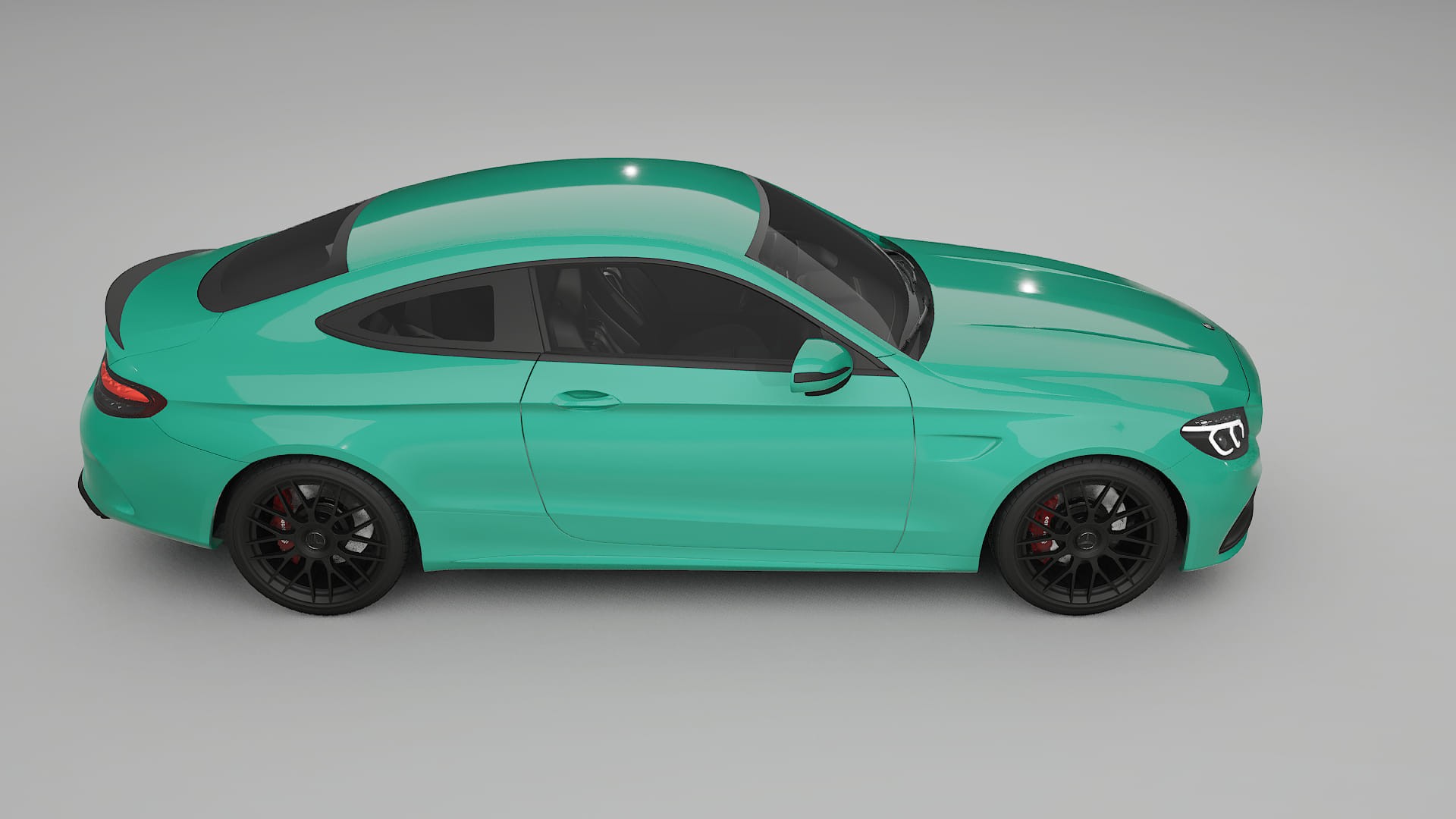 Mercedes C63 AMG W205 Coupe TPU Lakbeschermingsfolie | JEWEL Kleurveranderende PPF – Volledig Voorgesneden Kit