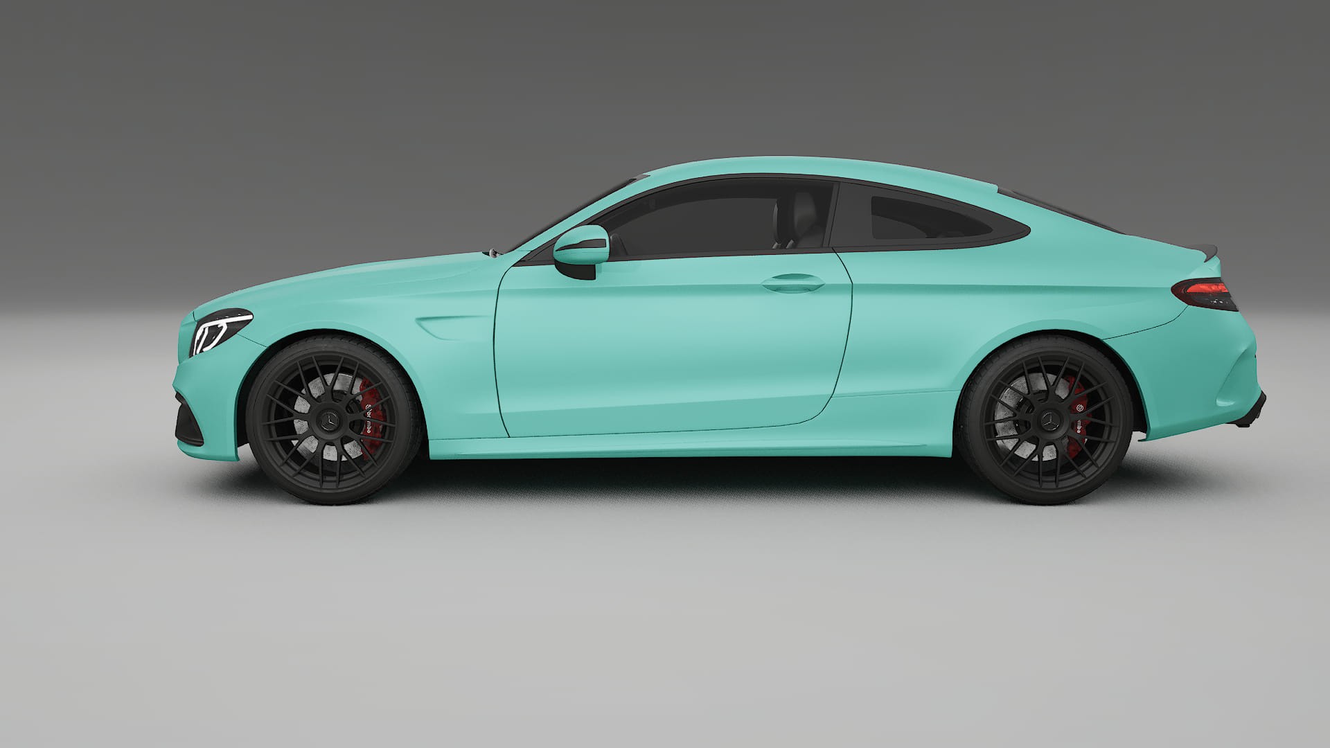 Mercedes C63 AMG W205 Coupe TPU Lakbeschermingsfolie | FROST Kleurveranderende PPF – Volledig Voorgesneden Kit