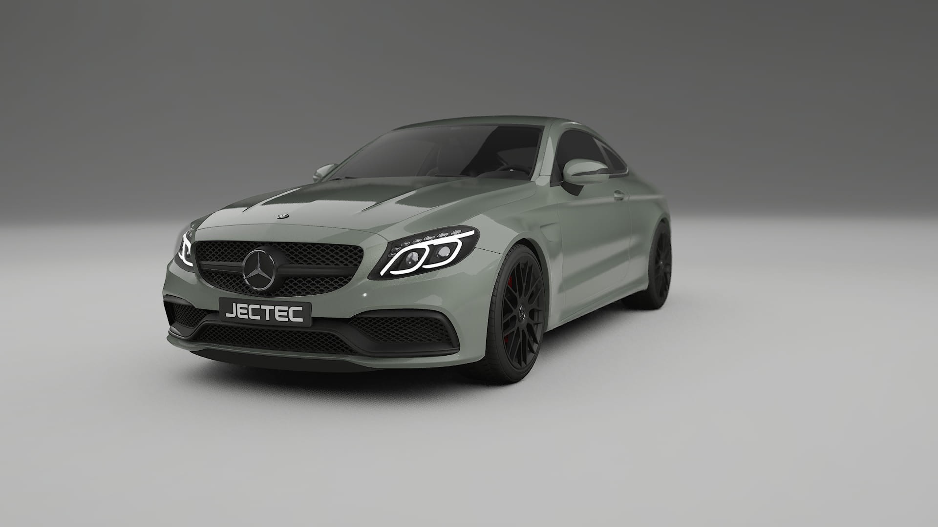 Mercedes C63 AMG W205 Coupe TPU Lakbeschermingsfolie | SLATE Kleurveranderende PPF – Volledig Voorgesneden Kit