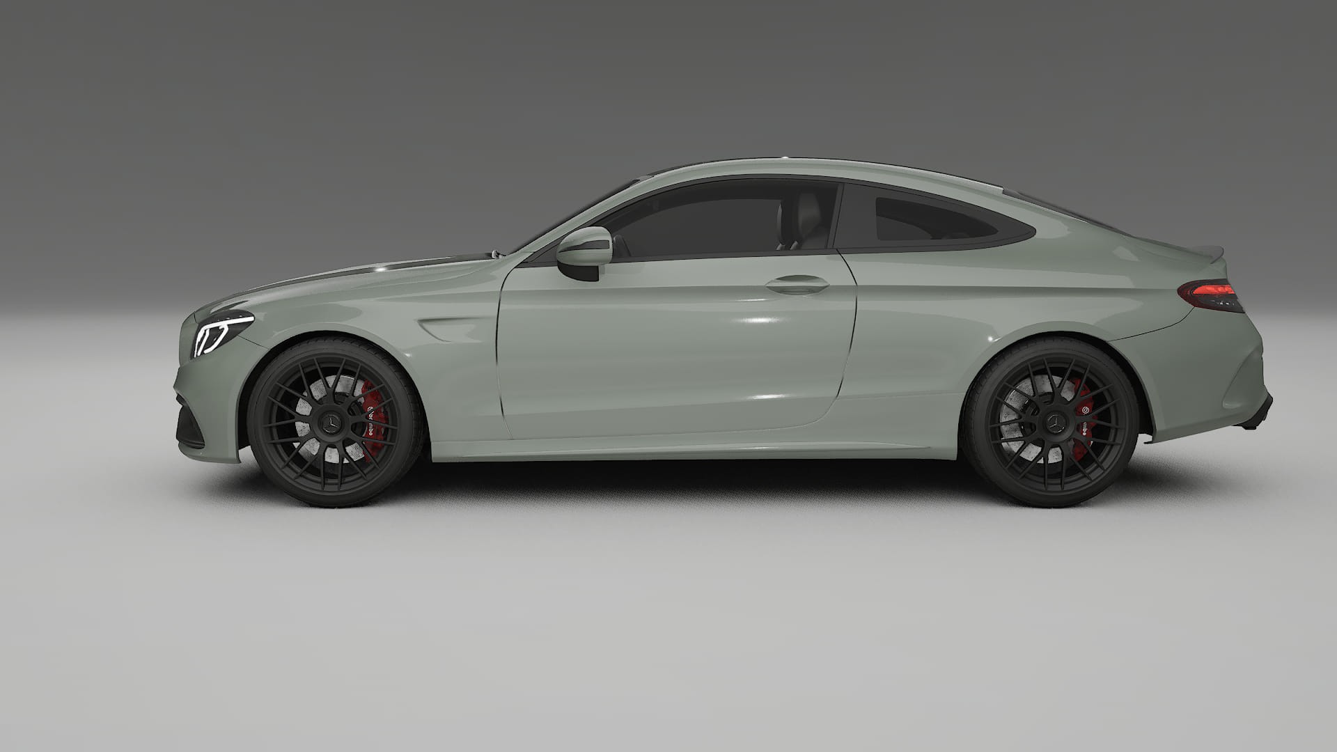 Mercedes C63 AMG W205 Coupe TPU Lakbeschermingsfolie | SLATE Kleurveranderende PPF – Volledig Voorgesneden Kit