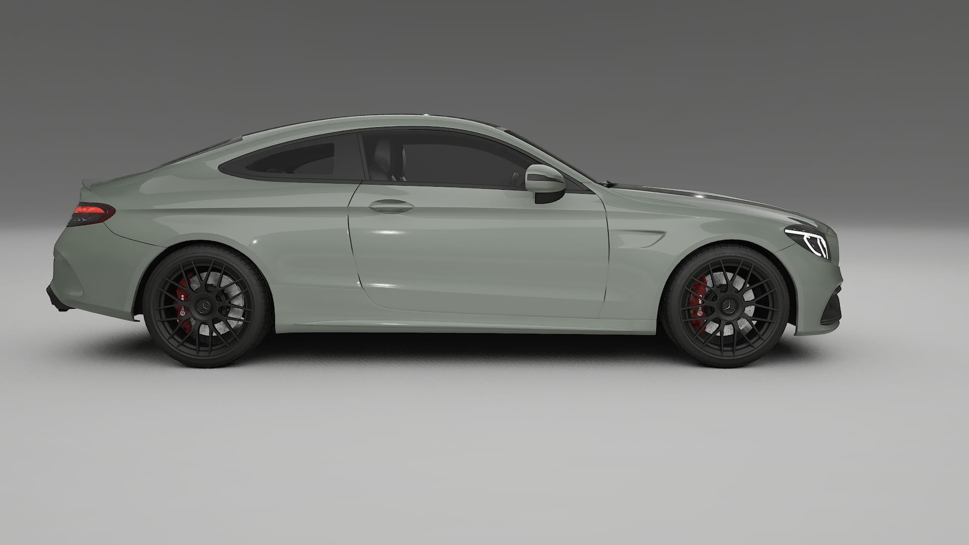 Mercedes C63 AMG W205 Coupe TPU Lakbeschermingsfolie | SLATE Kleurveranderende PPF – Volledig Voorgesneden Kit