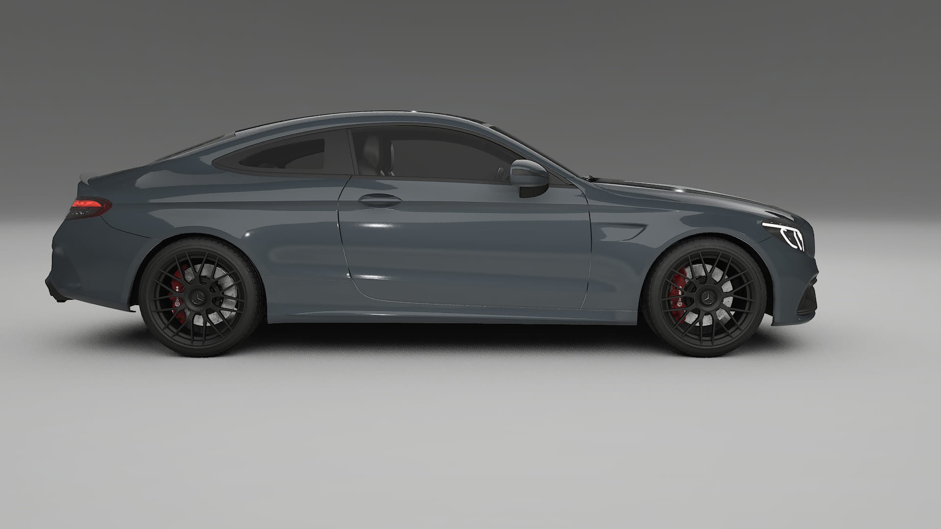 Mercedes C63 AMG W205 Coupe TPU Lakbeschermingsfolie | GRANITE Kleurveranderende PPF – Volledig Voorgesneden Kit