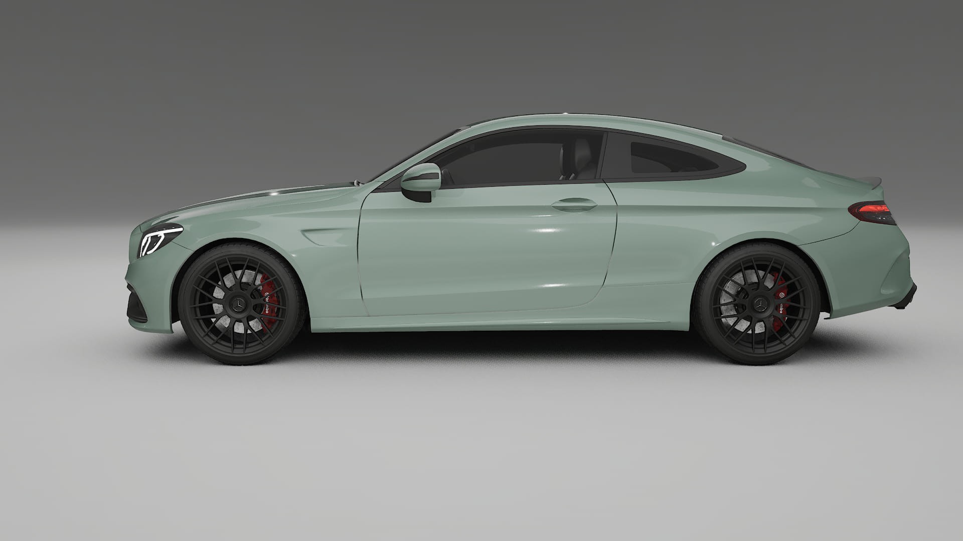 Mercedes C63 AMG W205 Coupe TPU Lakbeschermingsfolie | CINDER Kleurveranderende PPF – Volledig Voorgesneden Kit