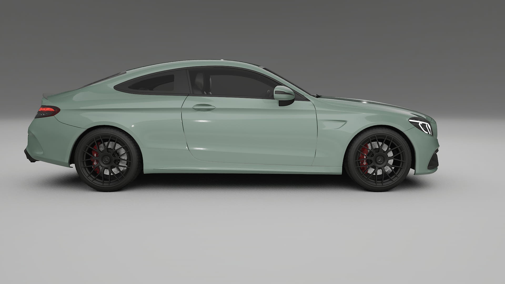Mercedes C63 AMG W205 Coupe TPU Lakbeschermingsfolie | CINDER Kleurveranderende PPF – Volledig Voorgesneden Kit