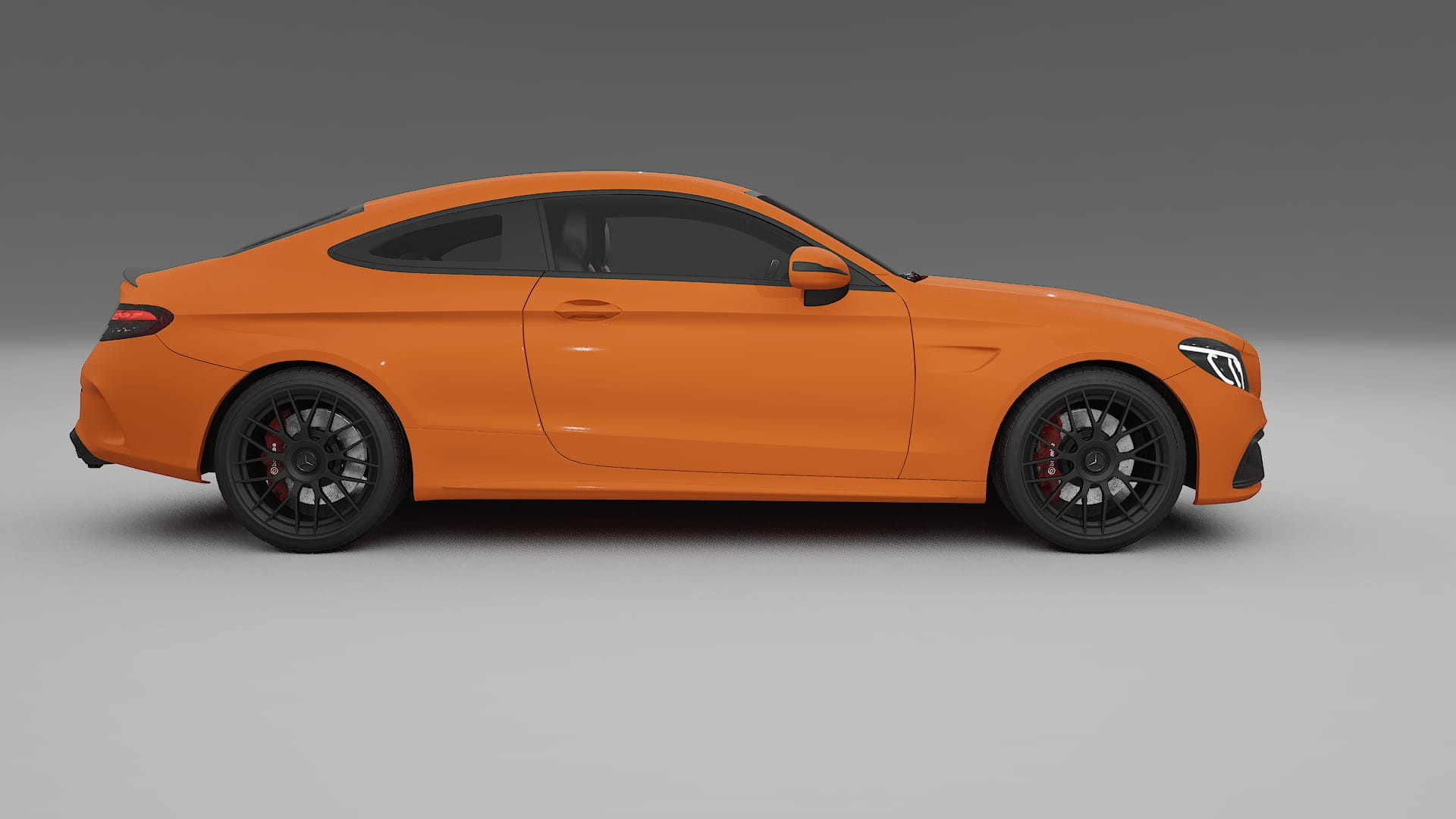 Mercedes C63 AMG W205 Coupe TPU Lakbeschermingsfolie | ROCKET Kleurveranderende PPF – Volledig Voorgesneden Kit