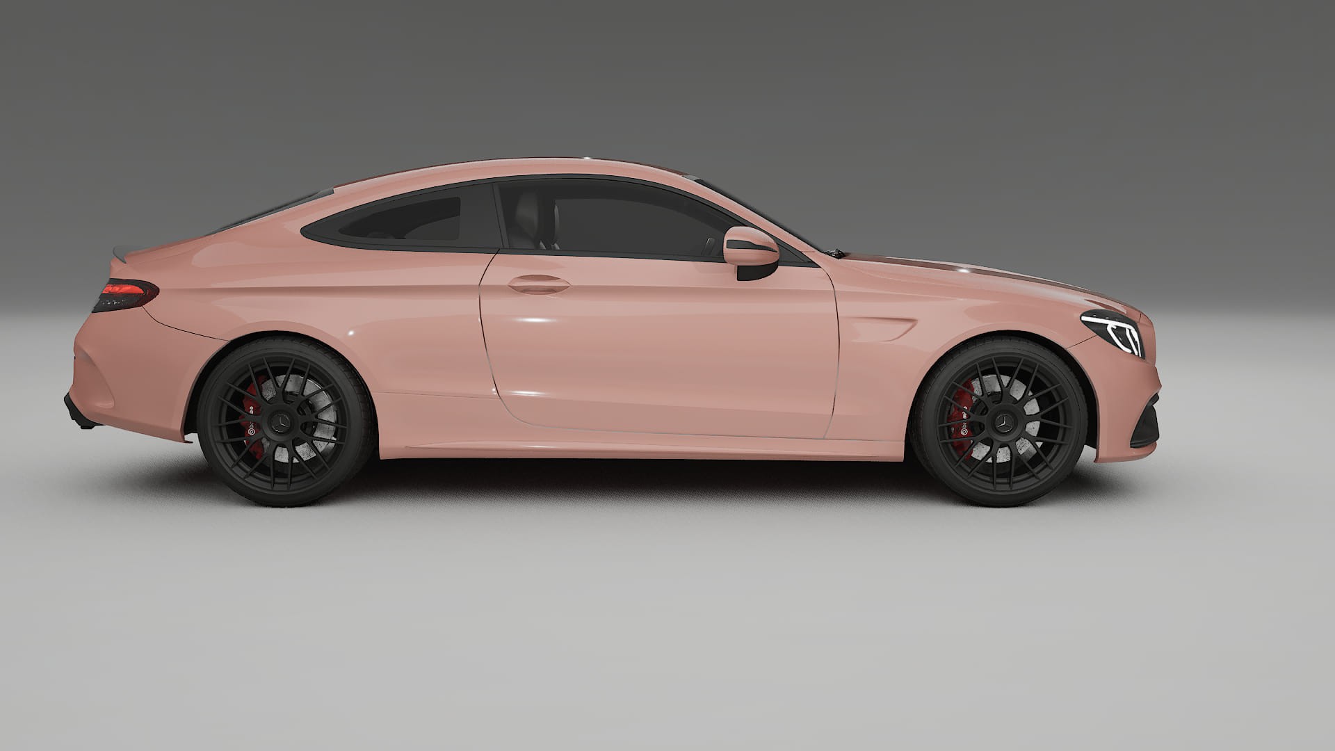 Mercedes C63 AMG W205 Coupe TPU Lakbeschermingsfolie | BLUSH Kleurveranderende PPF – Volledig Voorgesneden Kit