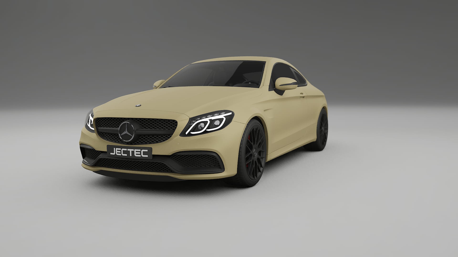 Mercedes C63 AMG W205 Coupe TPU Lakbeschermingsfolie | SAND Kleurveranderende PPF – Volledig Voorgesneden Kit