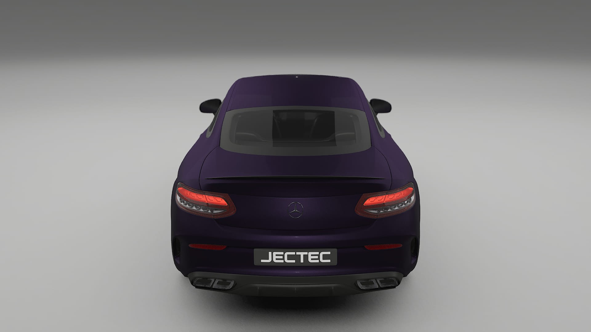 Mercedes C63 AMG W205 Coupe TPU Lakbeschermingsfolie | VIOLET Kleurveranderende PPF – Volledig Voorgesneden Kit