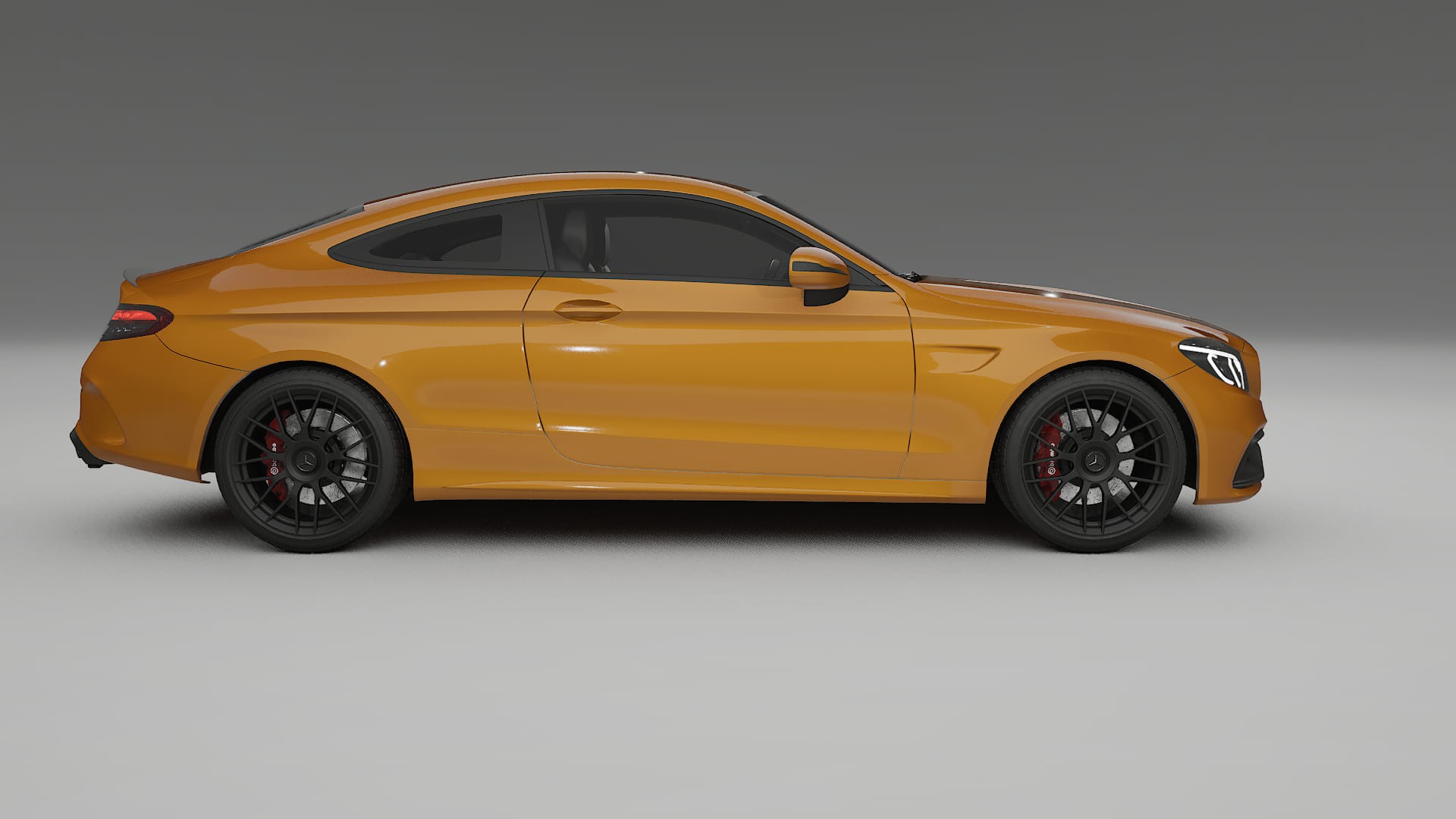 Mercedes C63 AMG W205 Coupe TPU Lakbeschermingsfolie | DAISY Kleurveranderende PPF – Volledig Voorgesneden Kit