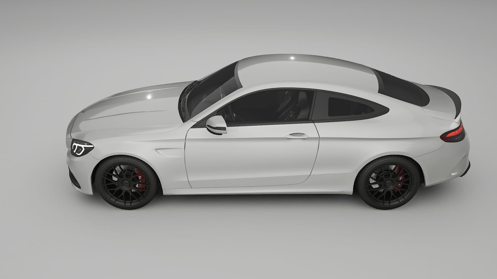 Mercedes C63 AMG W205 Coupe TPU Lakbeschermingsfolie | PEARL Kleurveranderende PPF – Volledig Voorgesneden Kit