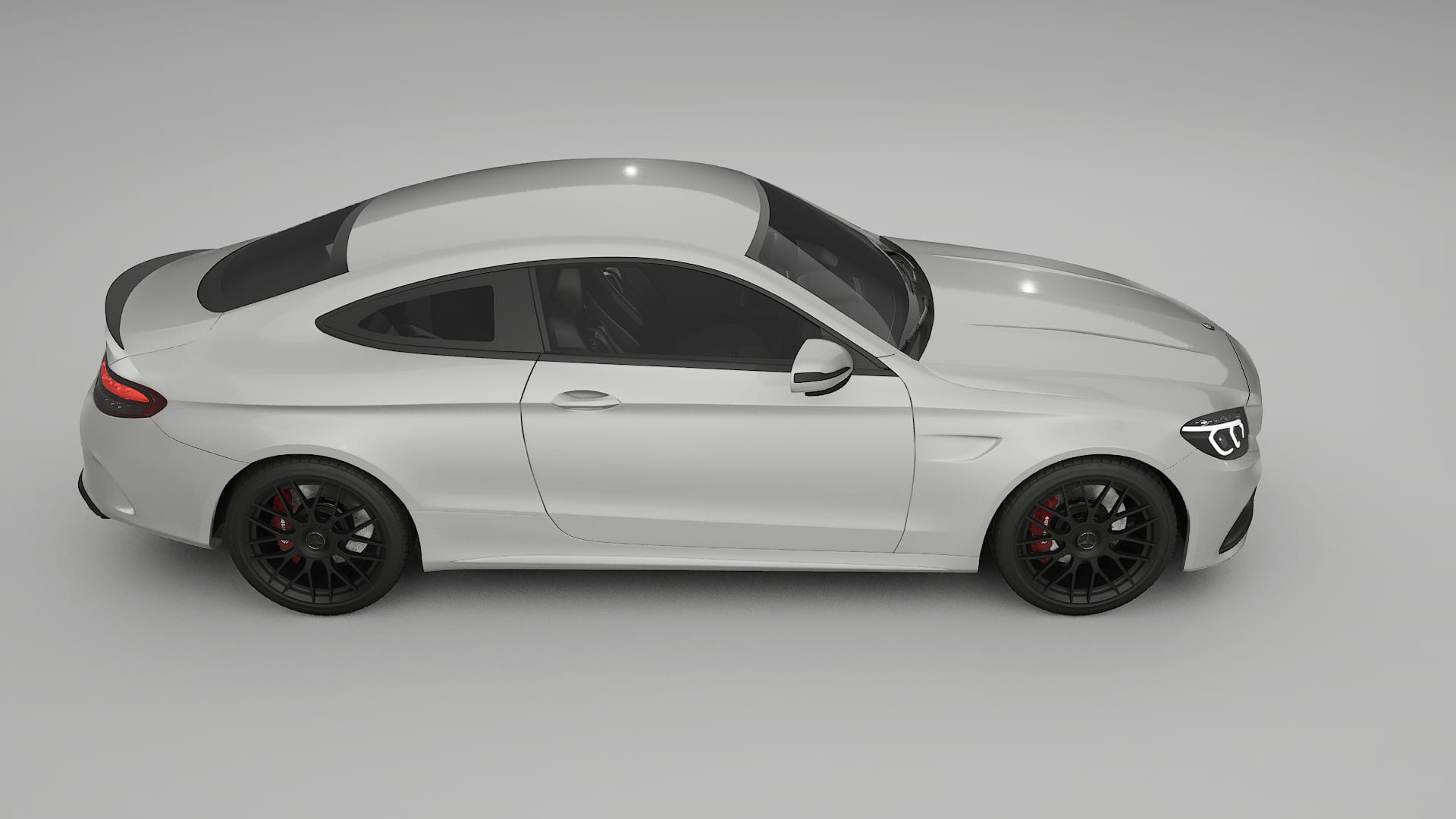 Mercedes C63 AMG W205 Coupe TPU Lakbeschermingsfolie | PEARL Kleurveranderende PPF – Volledig Voorgesneden Kit