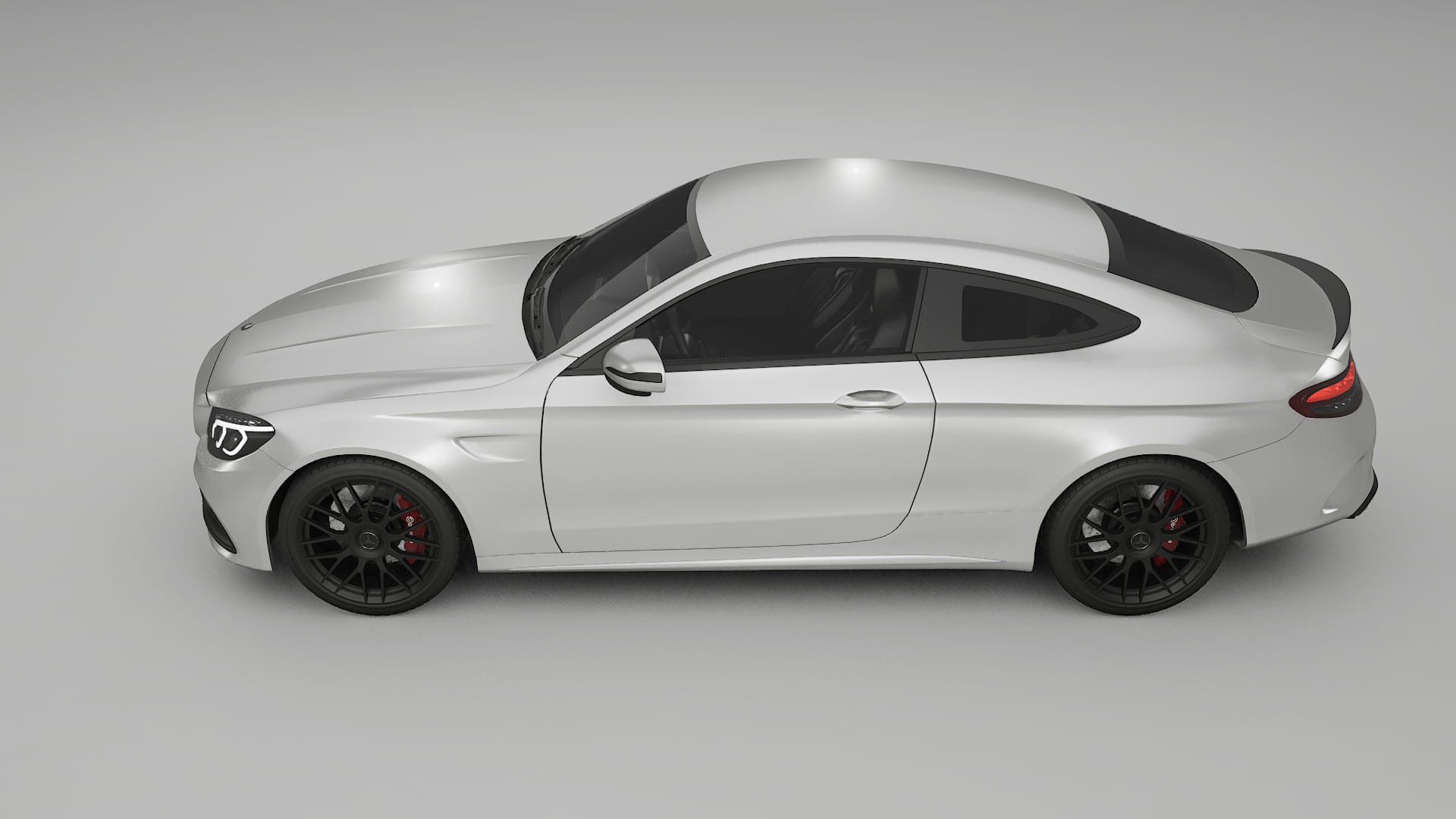 Mercedes C63 AMG W205 Coupe TPU Lakbeschermingsfolie | OPAL Kleurveranderende PPF – Volledig Voorgesneden Kit