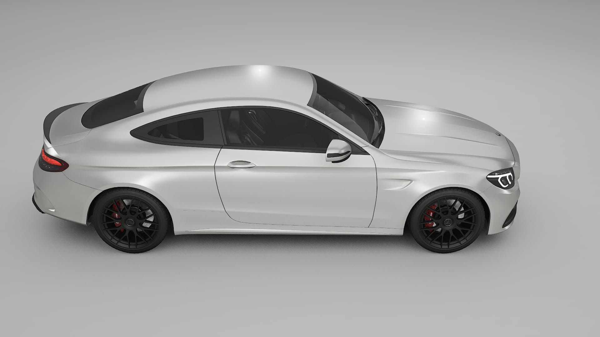 Mercedes C63 AMG W205 Coupe TPU Lakbeschermingsfolie | OPAL Kleurveranderende PPF – Volledig Voorgesneden Kit