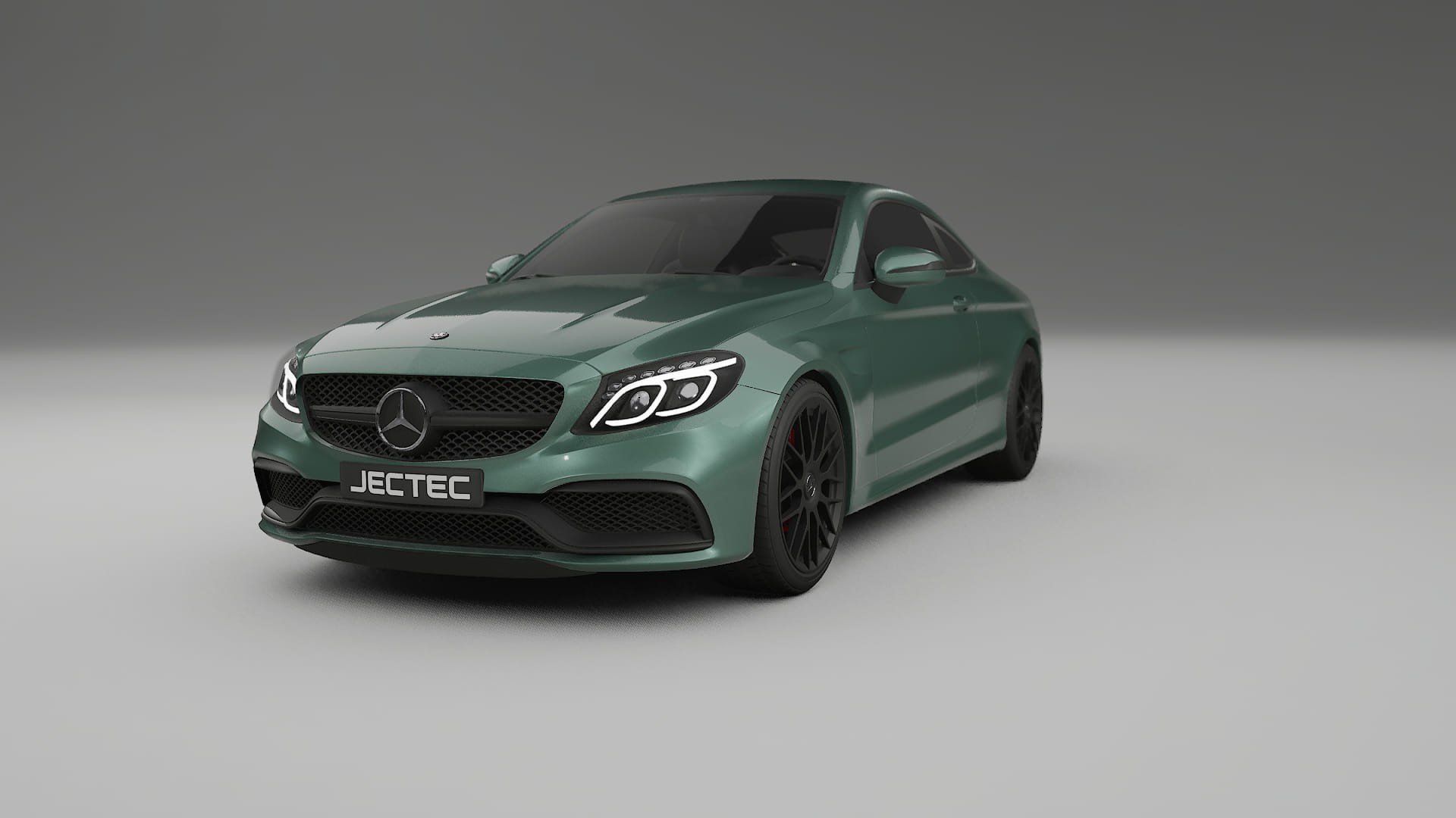 Mercedes C63 AMG W205 Coupe TPU Lakbeschermingsfolie | EVERGREEN Kleurveranderende PPF – Volledig Voorgesneden Kit
