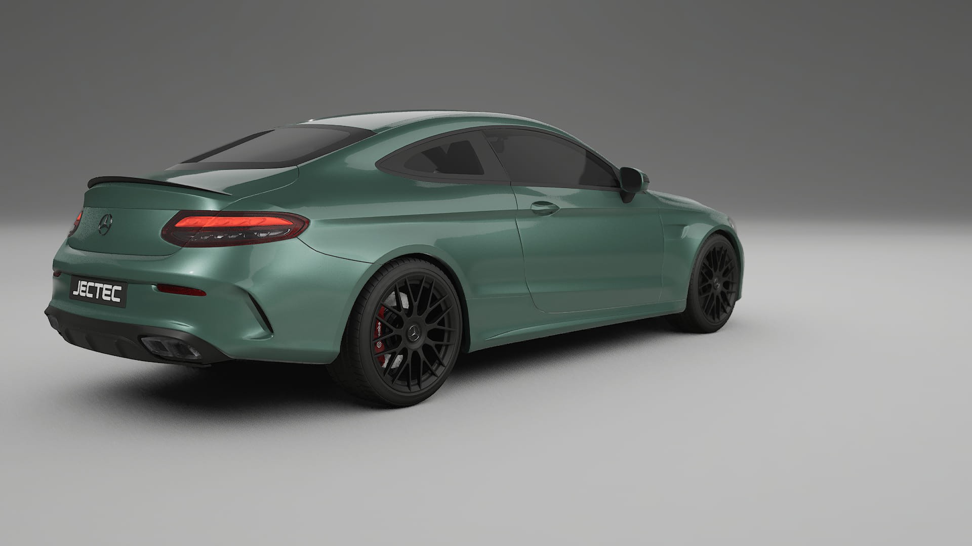 Mercedes C63 AMG W205 Coupe TPU Lakbeschermingsfolie | EVERGREEN Kleurveranderende PPF – Volledig Voorgesneden Kit