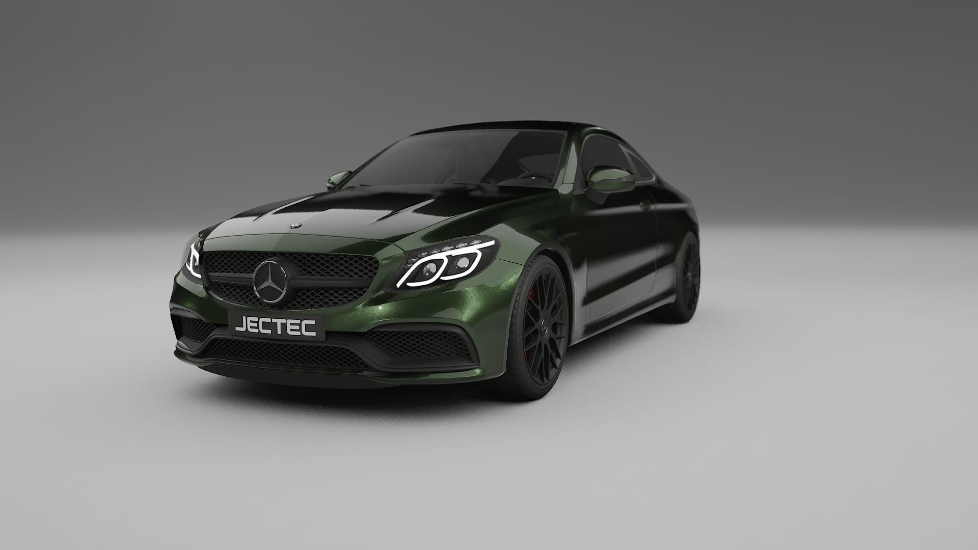 Mercedes C63 AMG W205 Coupe TPU Lakbeschermingsfolie | LAGOON Kleurveranderende PPF – Volledig Voorgesneden Kit