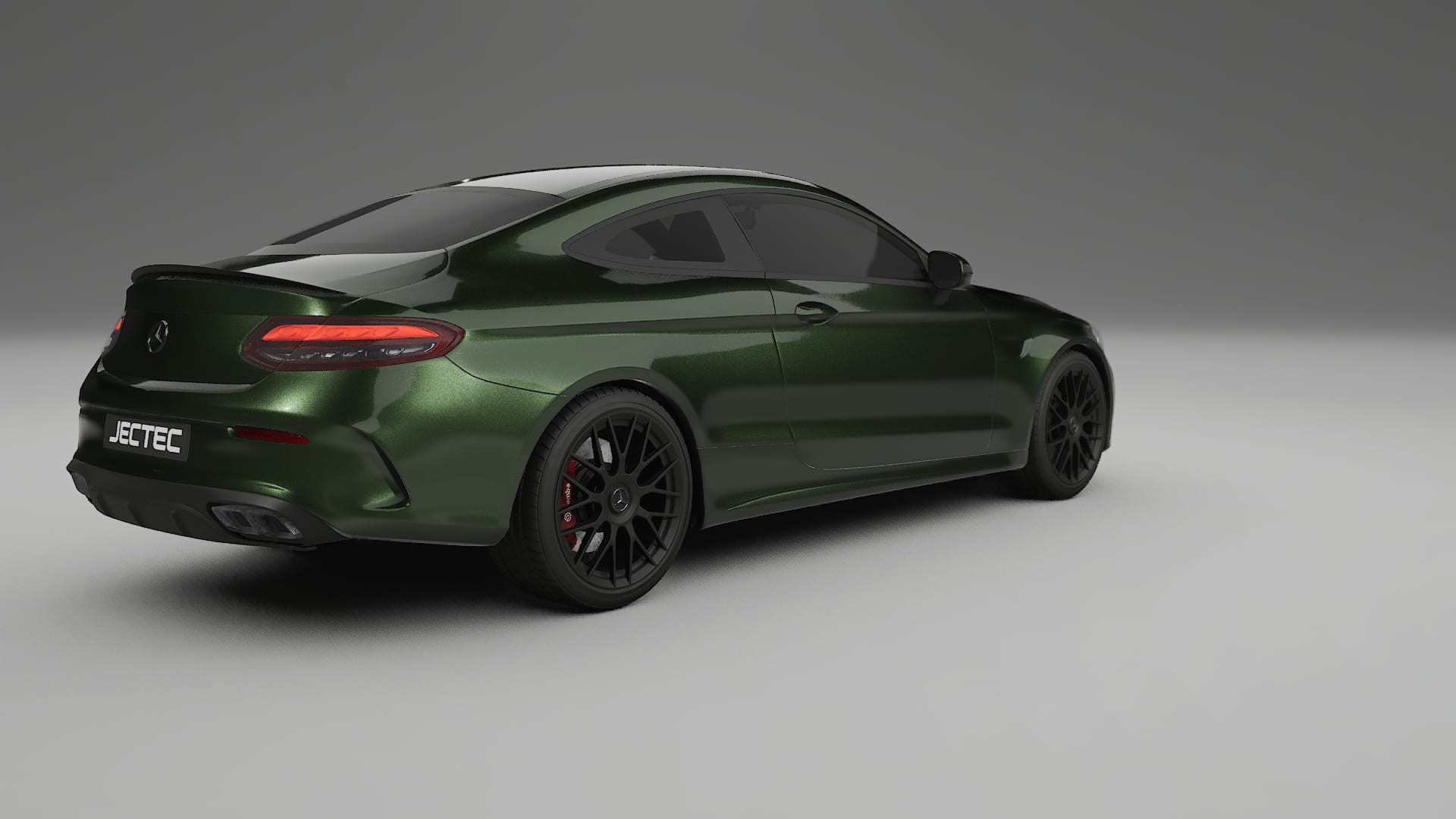 Mercedes C63 AMG W205 Coupe TPU Lakbeschermingsfolie | LAGOON Kleurveranderende PPF – Volledig Voorgesneden Kit