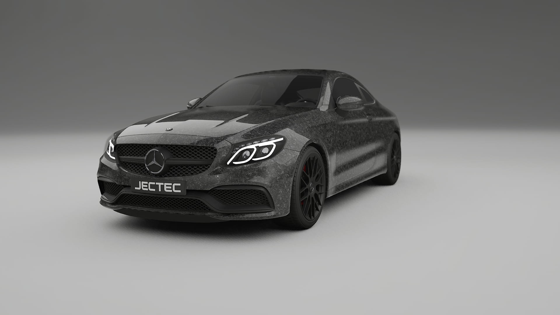 Mercedes C63 AMG W205 Coupe TPU Lakbeschermingsfolie | FORGED S Kleurveranderende PPF – Volledig Voorgesneden Kit