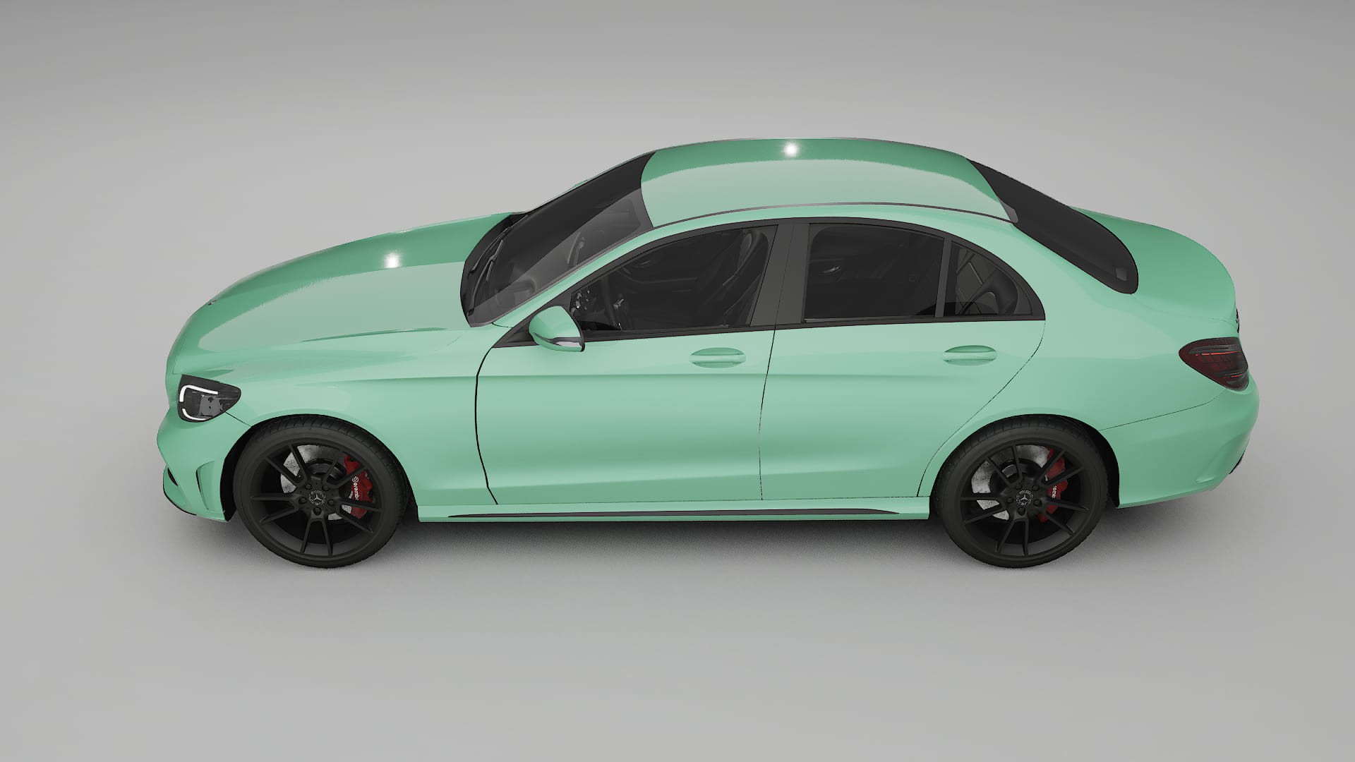Mercedes C Class W205 AMG sedan TPU Lakbeschermingsfolie | DUSTY Kleurveranderende PPF – Volledig Voorgesneden Kit
