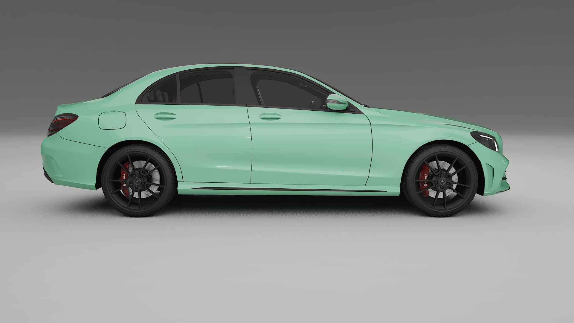 Mercedes C Class W205 AMG sedan TPU Lakbeschermingsfolie | DUSTY Kleurveranderende PPF – Volledig Voorgesneden Kit