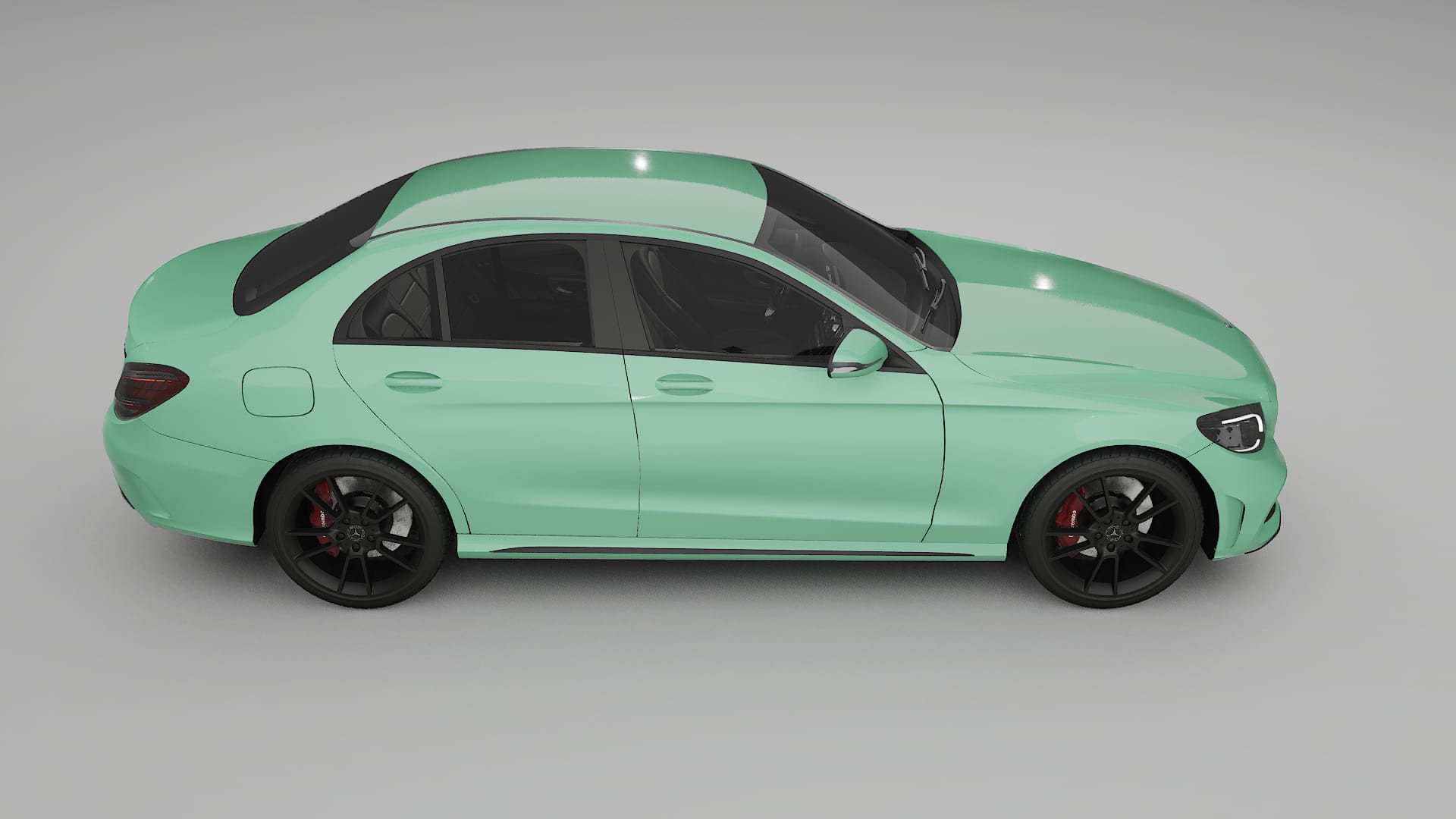 Mercedes C Class W205 AMG sedan TPU Lakbeschermingsfolie | DUSTY Kleurveranderende PPF – Volledig Voorgesneden Kit