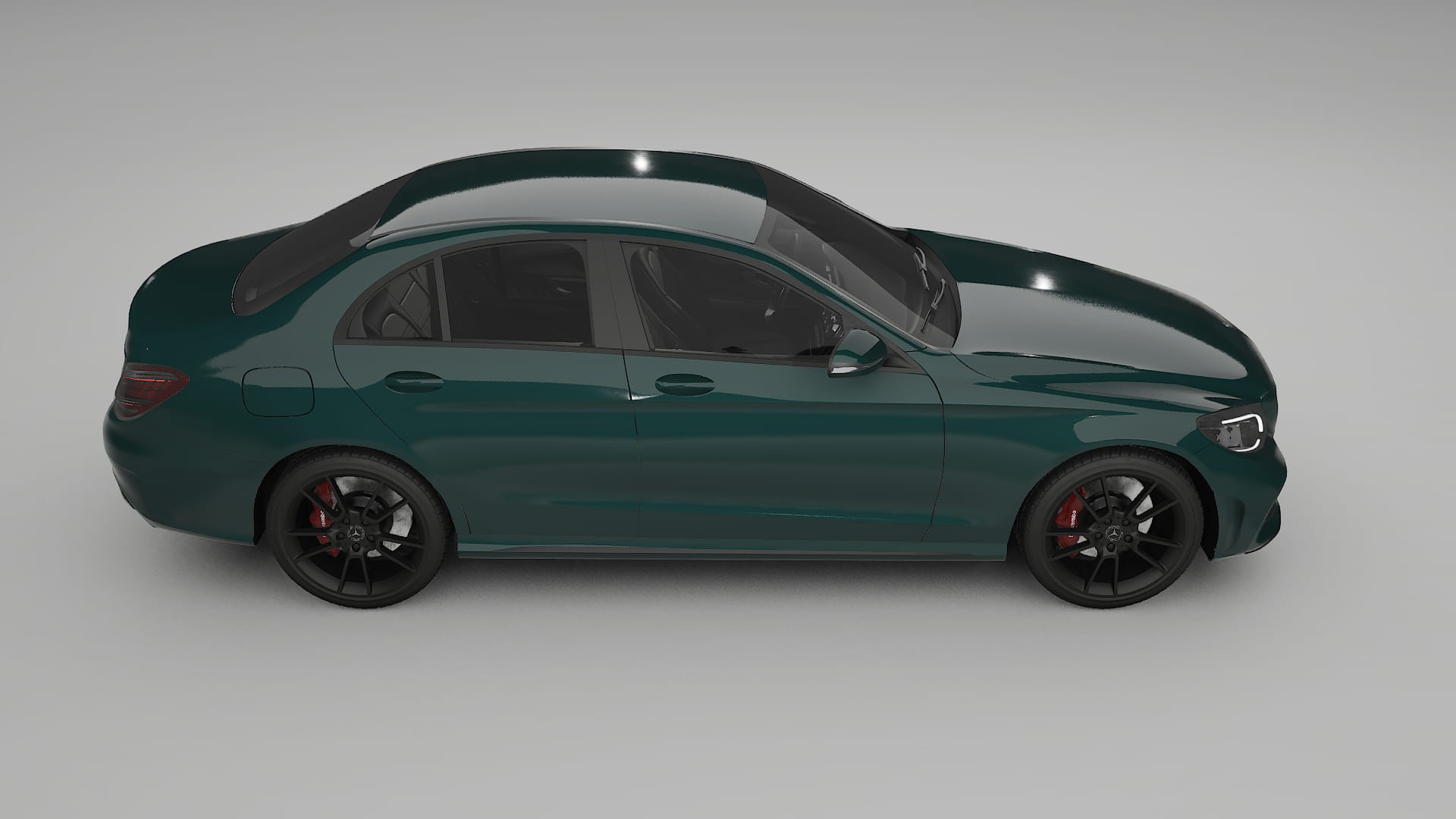 Mercedes C Class W205 AMG sedan TPU Lakbeschermingsfolie | INFERNO Kleurveranderende PPF – Volledig Voorgesneden Kit