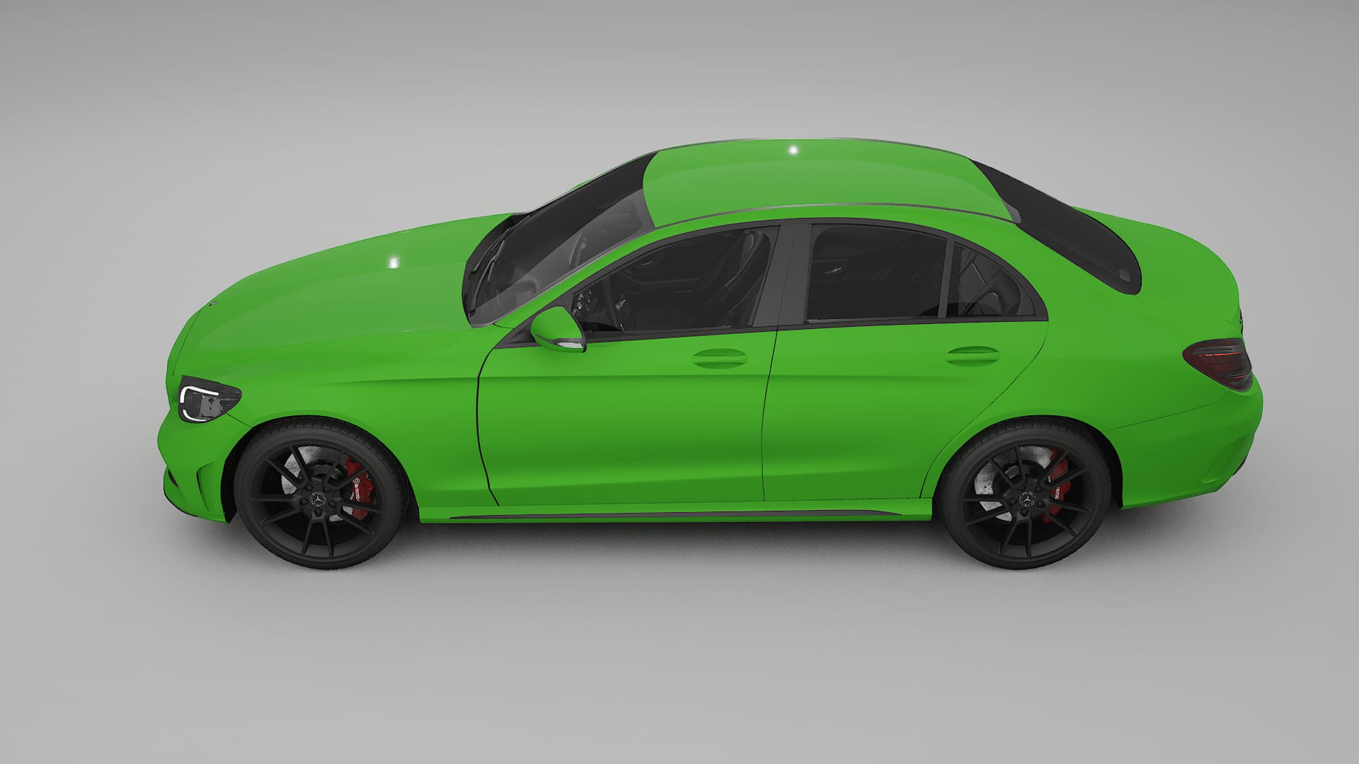 Mercedes C Class W205 AMG sedan TPU Lakbeschermingsfolie | VENOM Kleurveranderende PPF – Volledig Voorgesneden Kit