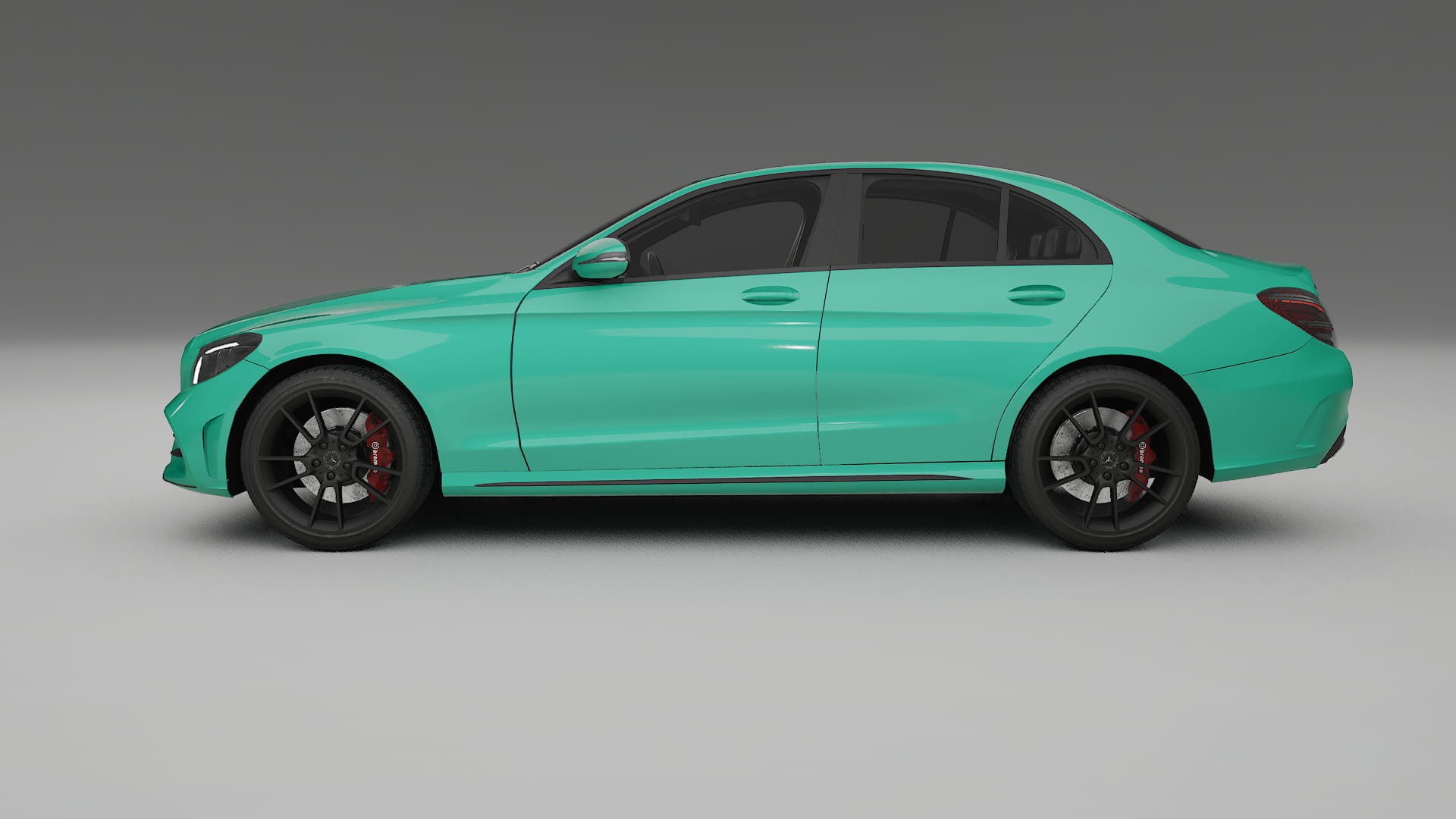 Mercedes C Class W205 AMG sedan TPU Lakbeschermingsfolie | JEWEL Kleurveranderende PPF – Volledig Voorgesneden Kit
