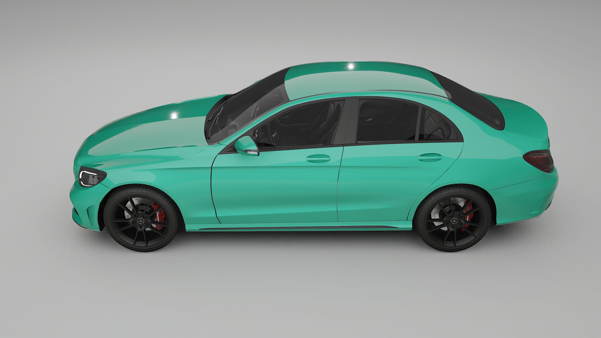 Mercedes C Class W205 AMG sedan TPU Lakbeschermingsfolie | JEWEL Kleurveranderende PPF – Volledig Voorgesneden Kit