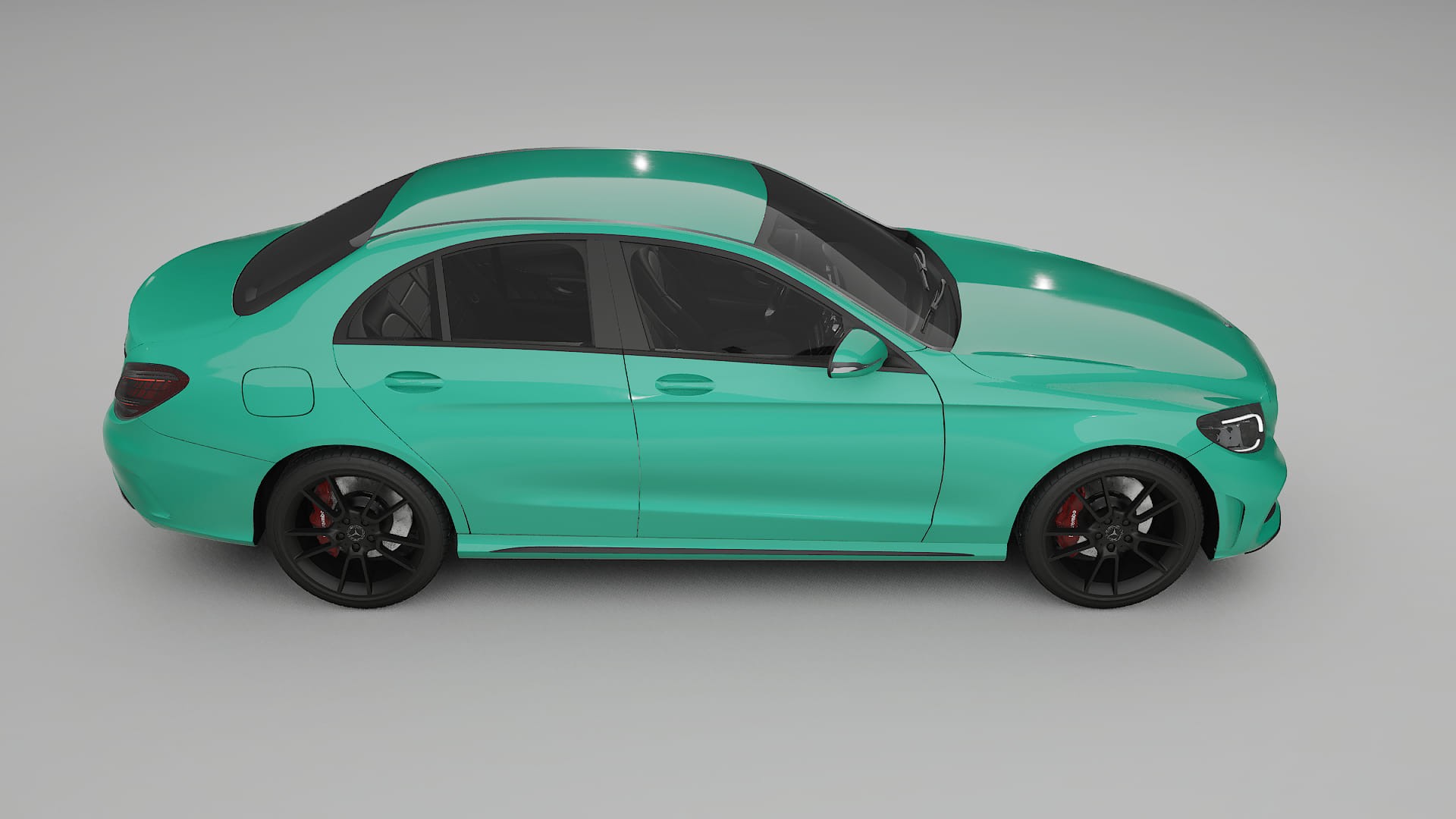 Mercedes C Class W205 AMG sedan TPU Lakbeschermingsfolie | JEWEL Kleurveranderende PPF – Volledig Voorgesneden Kit