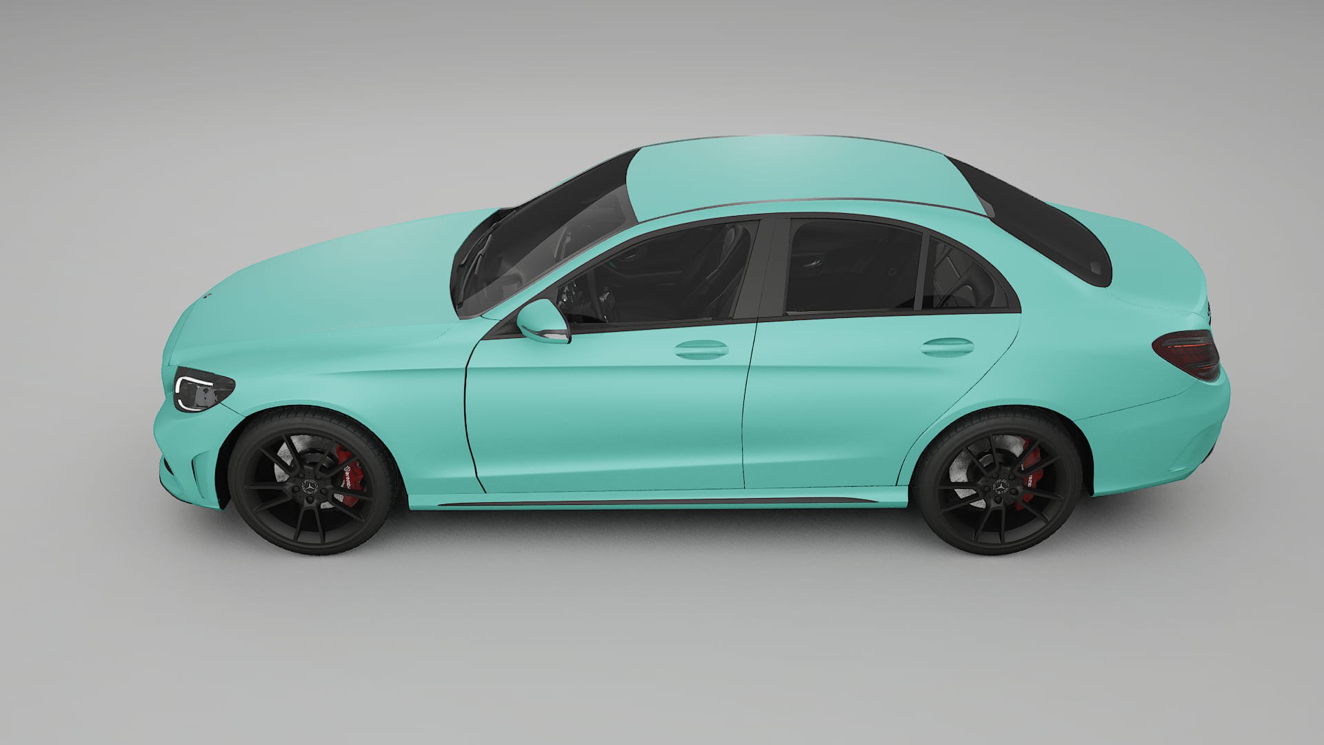 Mercedes C Class W205 AMG sedan TPU Lakbeschermingsfolie | FROST Kleurveranderende PPF – Volledig Voorgesneden Kit