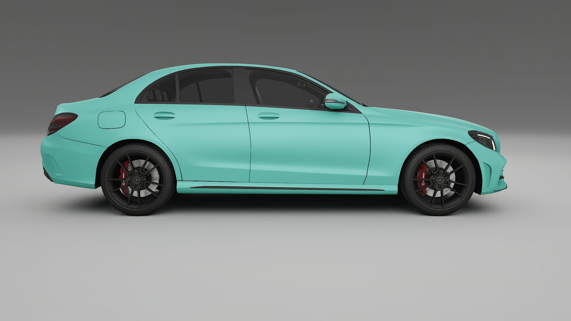 Mercedes C Class W205 AMG sedan TPU Lakbeschermingsfolie | FROST Kleurveranderende PPF – Volledig Voorgesneden Kit