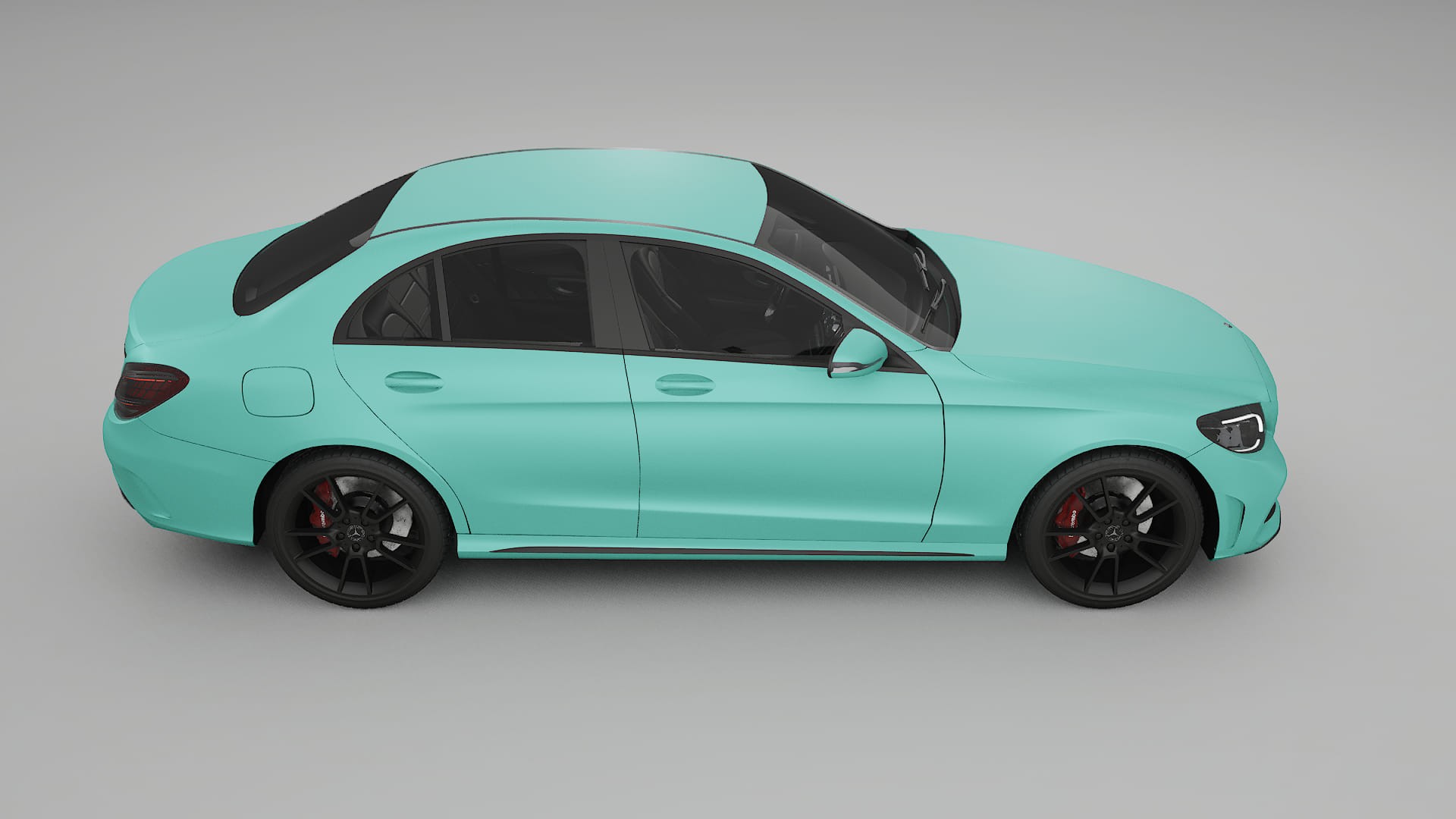 Mercedes C Class W205 AMG sedan TPU Lakbeschermingsfolie | FROST Kleurveranderende PPF – Volledig Voorgesneden Kit