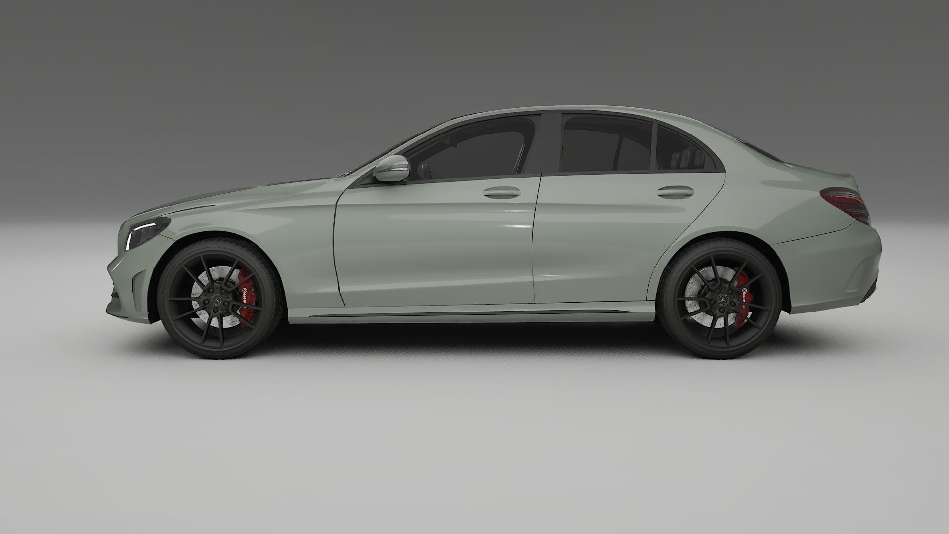 Mercedes C Class W205 AMG sedan TPU Lakbeschermingsfolie | SLATE Kleurveranderende PPF – Volledig Voorgesneden Kit