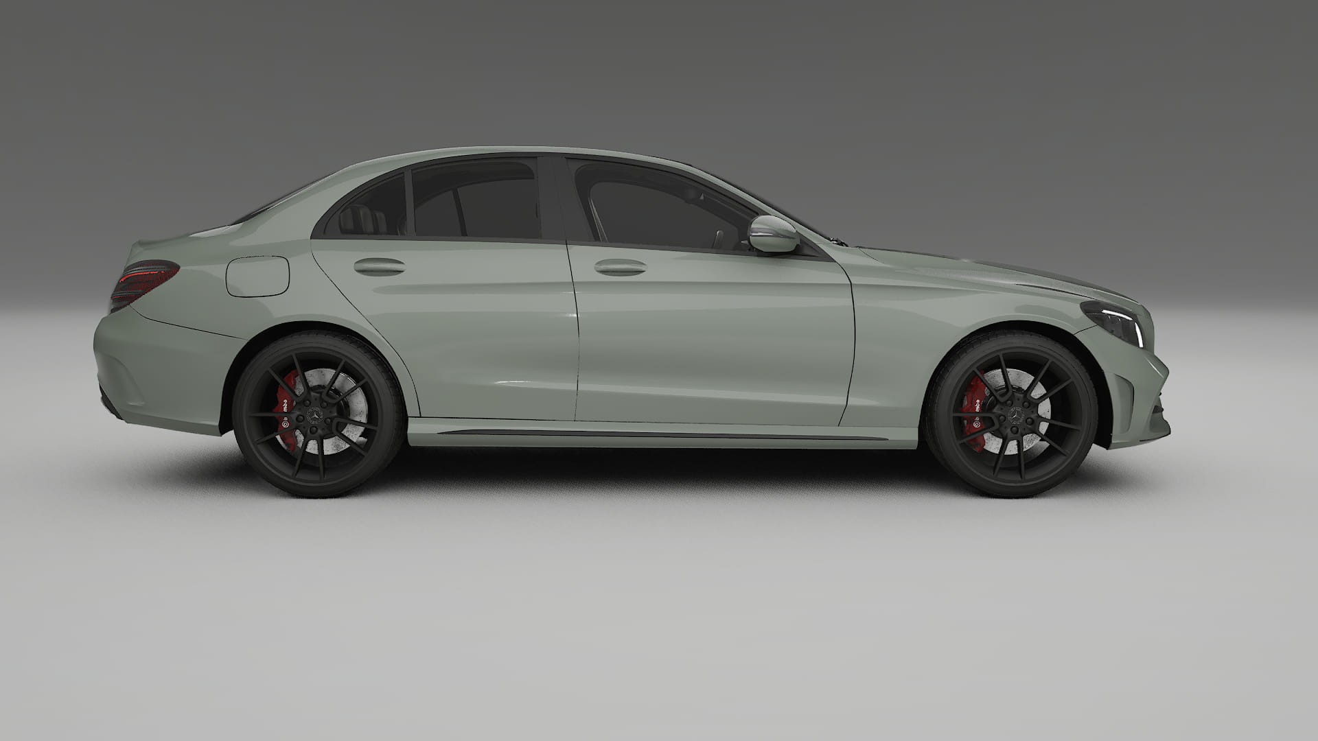 Mercedes C Class W205 AMG sedan TPU Lakbeschermingsfolie | SLATE Kleurveranderende PPF – Volledig Voorgesneden Kit